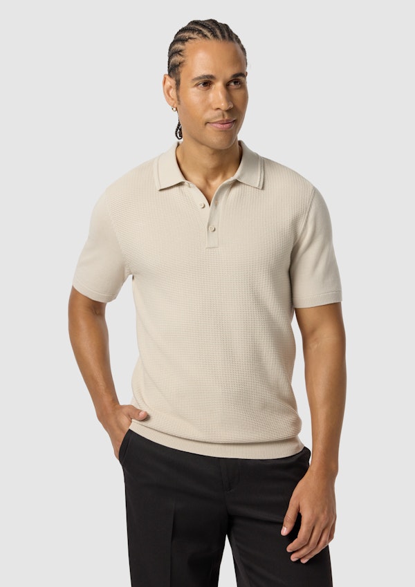 Caspian Knit Polo