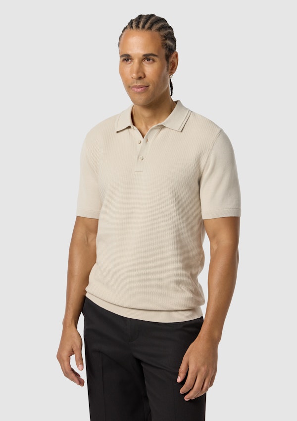 Caspian Knit Polo