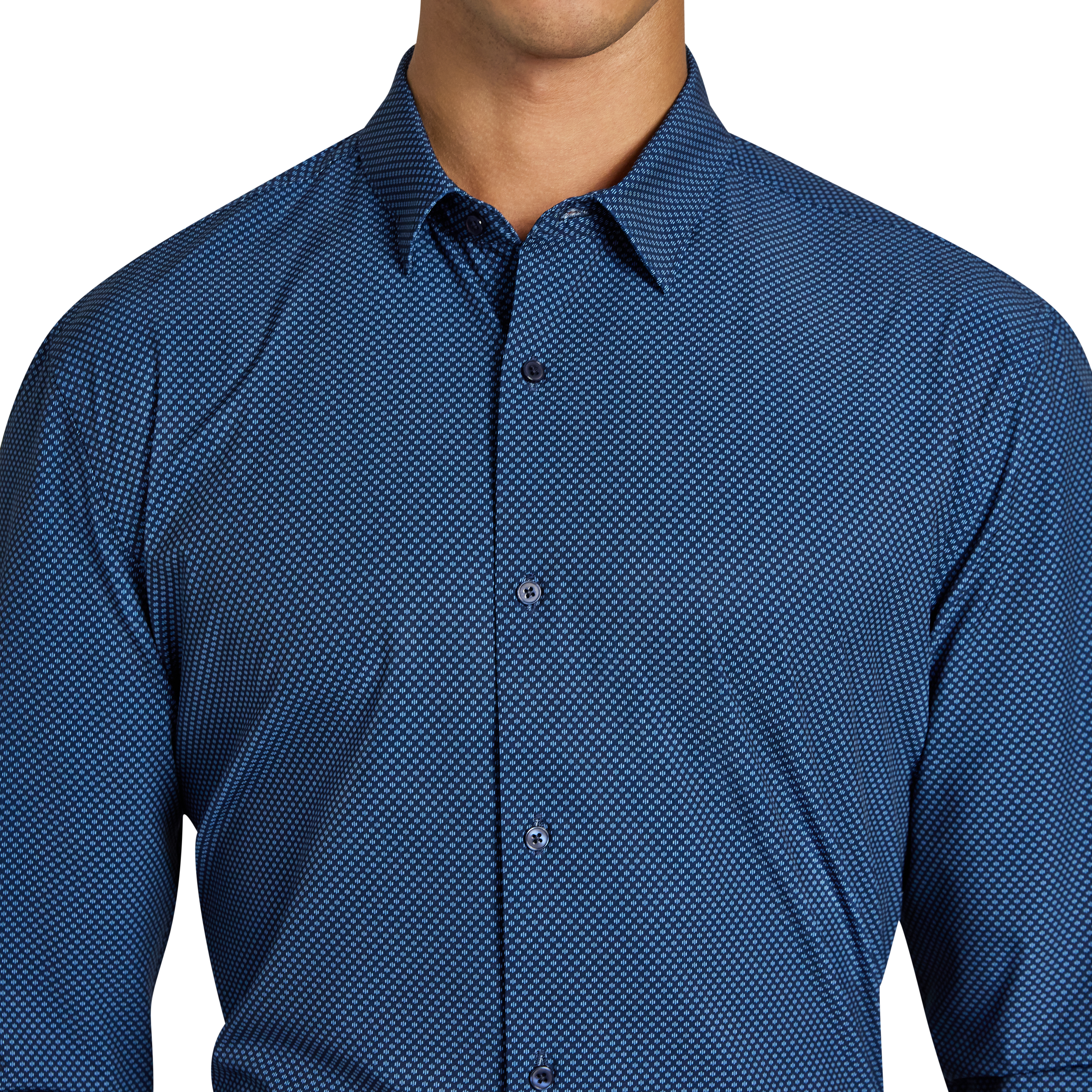 Navy Dublin Super Stretch Shirt