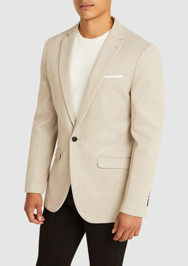 Sand Milan Skinny Knitted Blazer