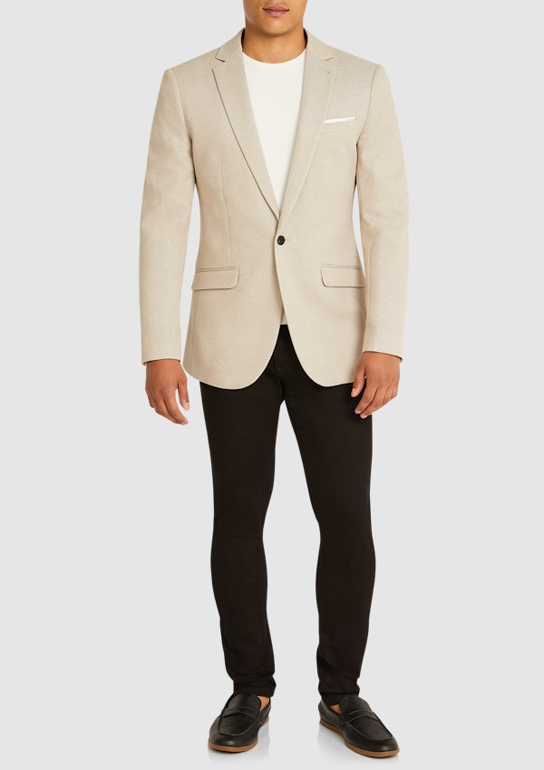 Sand Milan Skinny Knitted Blazer