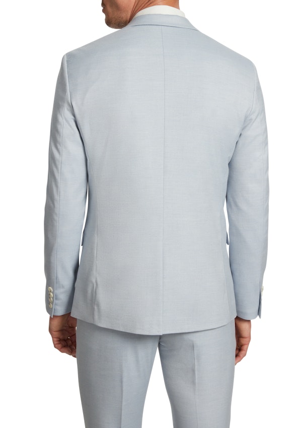 Light Blue Marlo Twill Skinny Suit