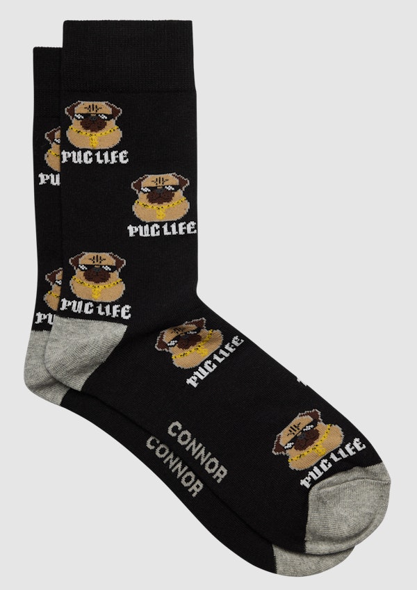 Pug Life Sock