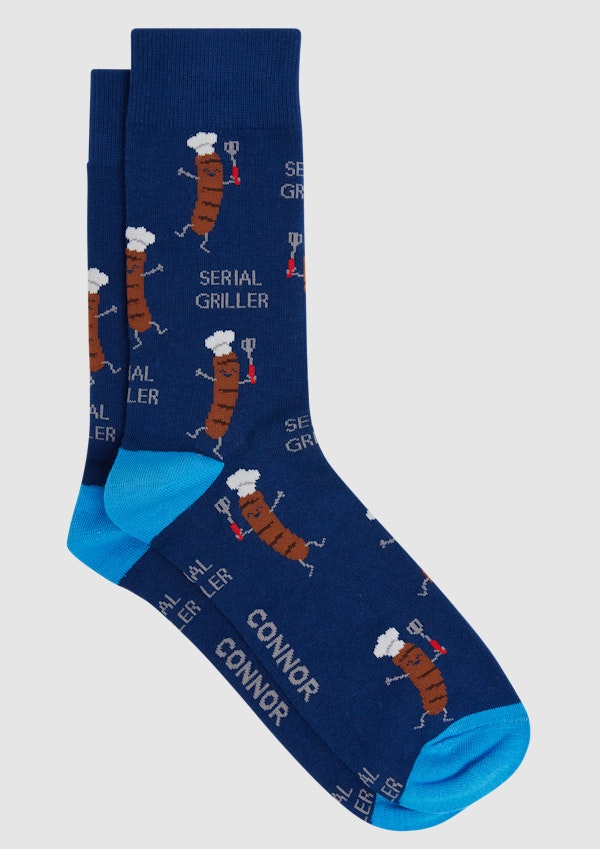 Serial Griller Sock
