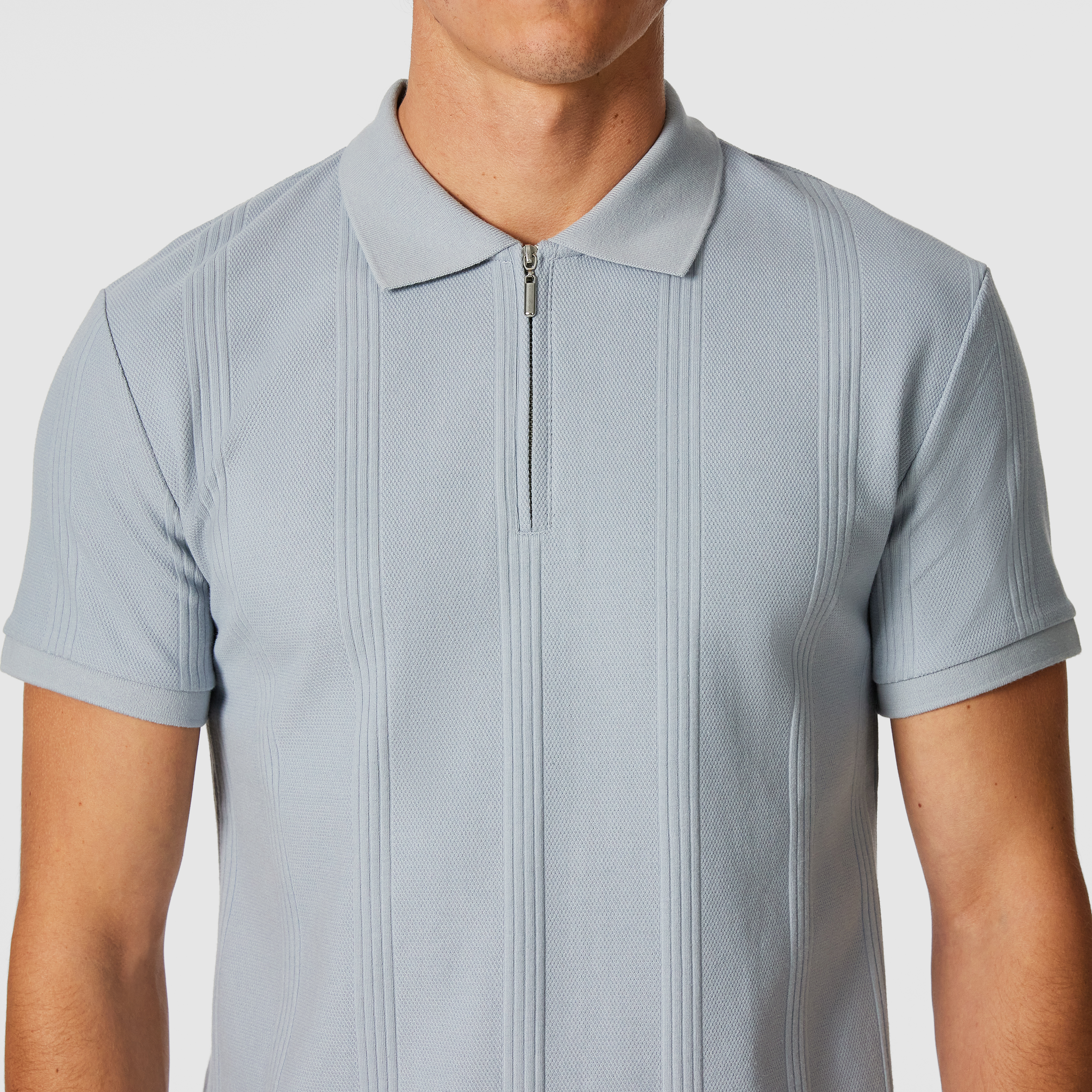 Dario Quarter Zip Smart Polo