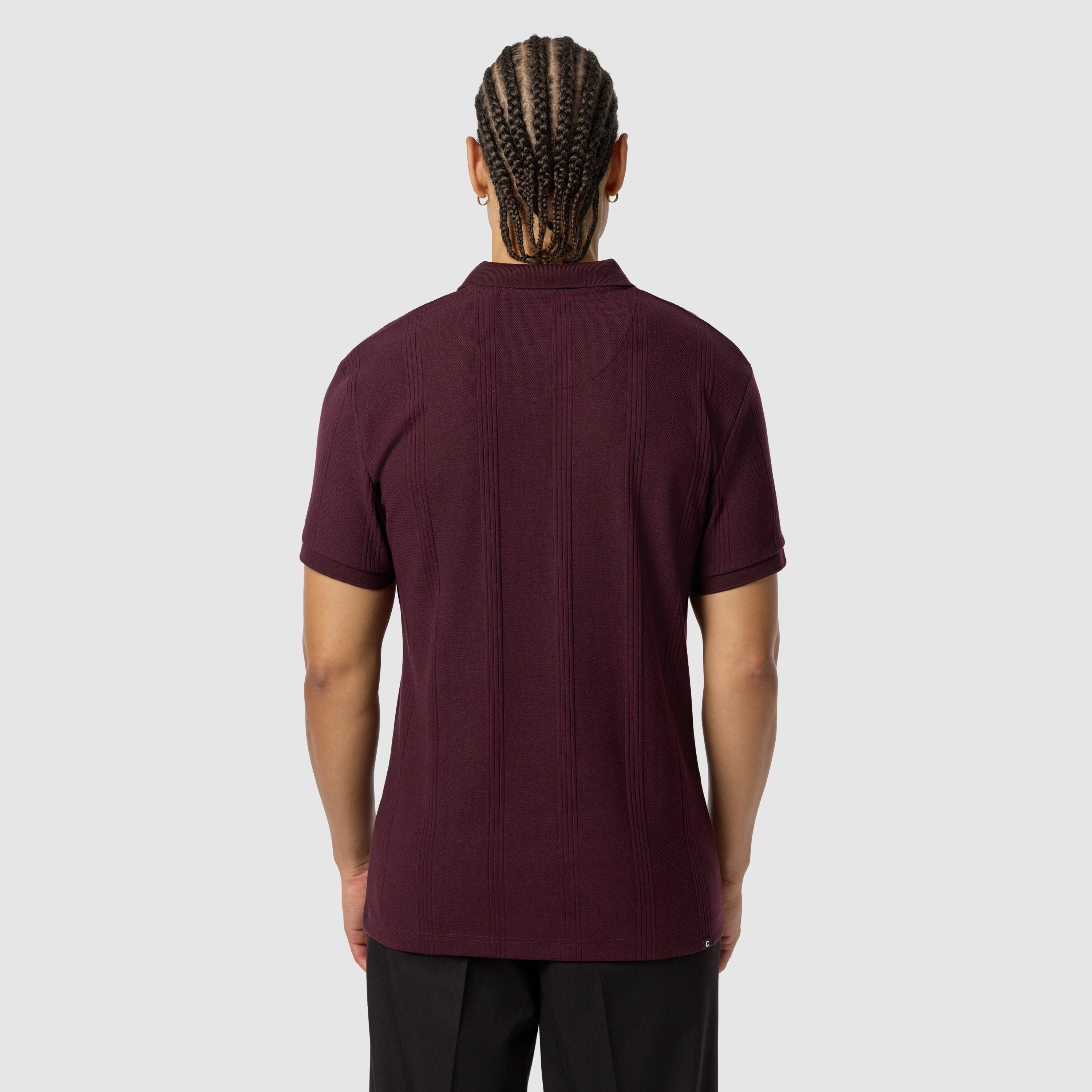 Dario Quarter Zip Smart Polo