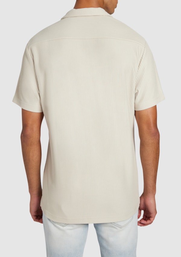 Sand Kaius Textured Short Sleeve Shirt
