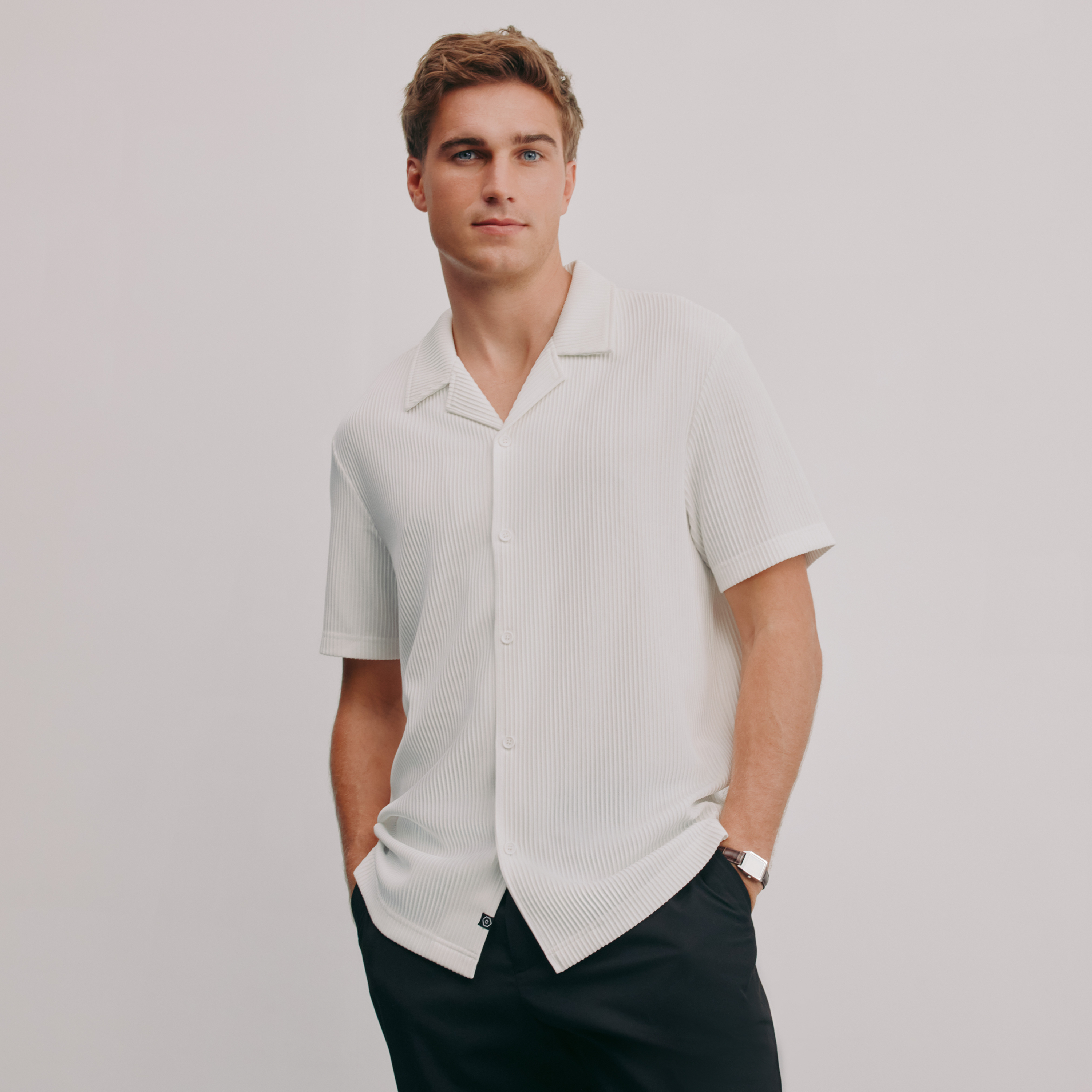 Kaius Textured Short Sleeve Shirt