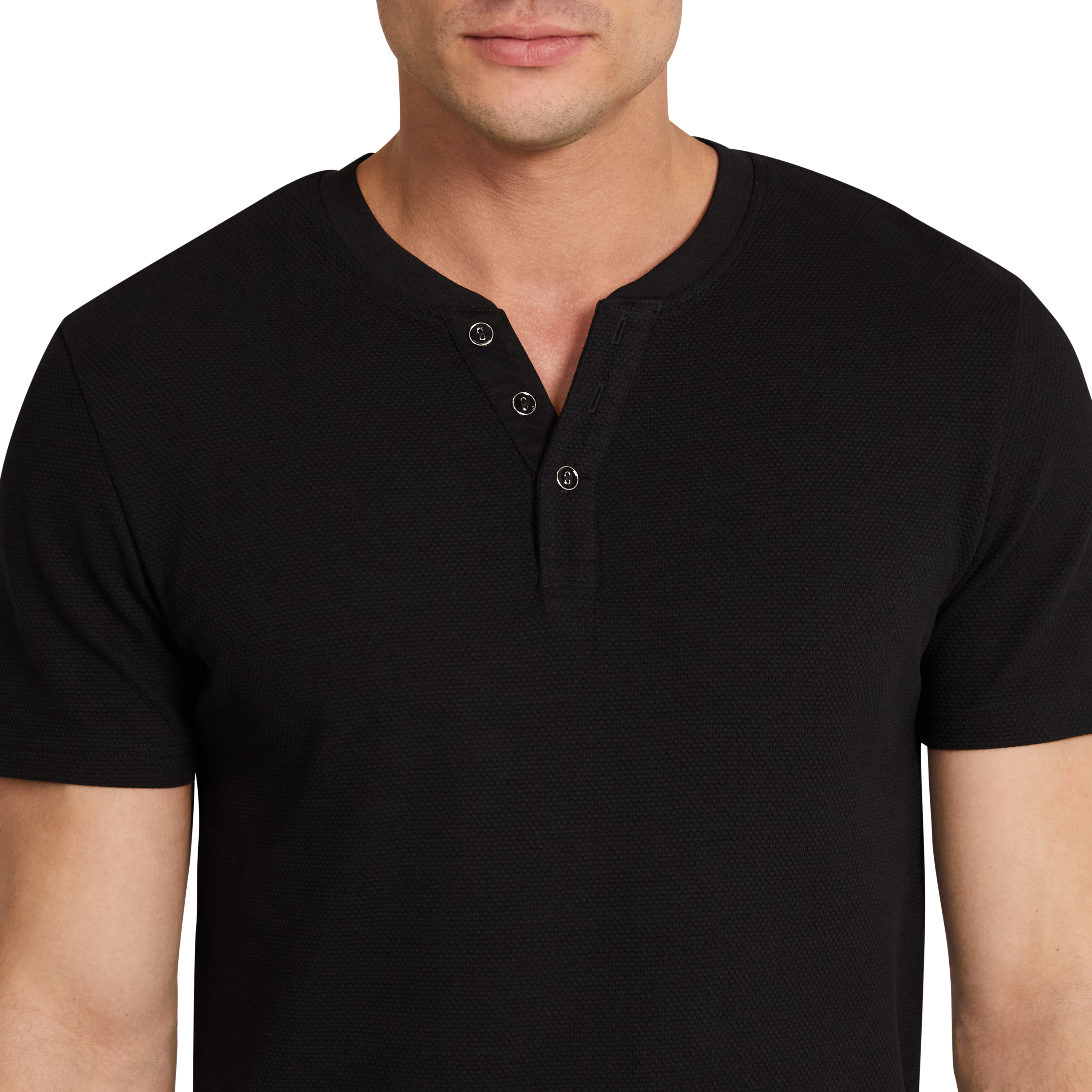 Black Pete Henley Tee