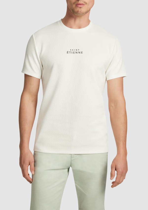 White Dolan Crew Tee