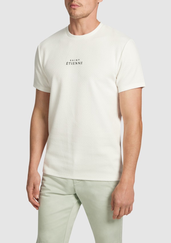 White Dolan Crew Tee
