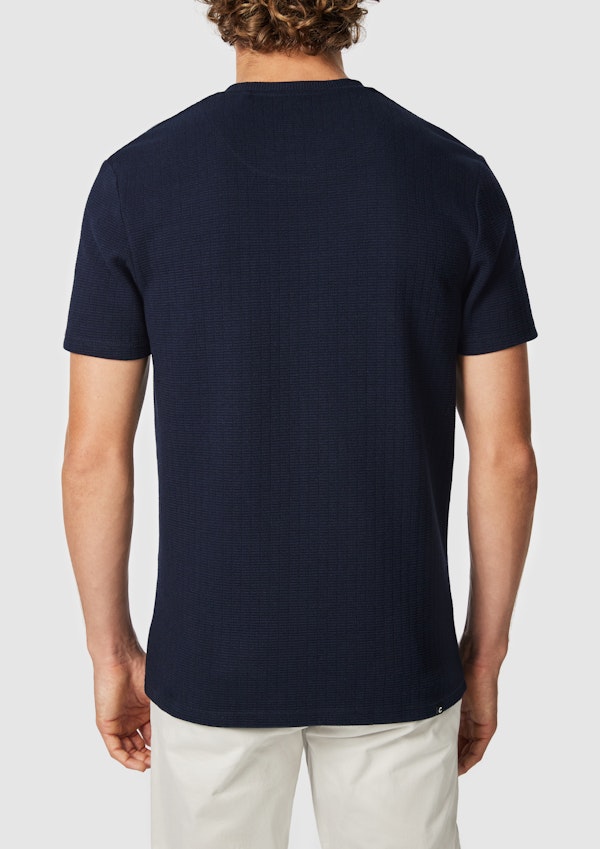 Navy Hardy Crew Neck Tee
