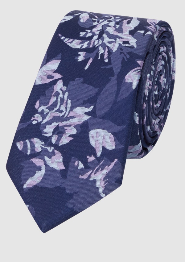 Floral Jacquard 6 Cm Tie