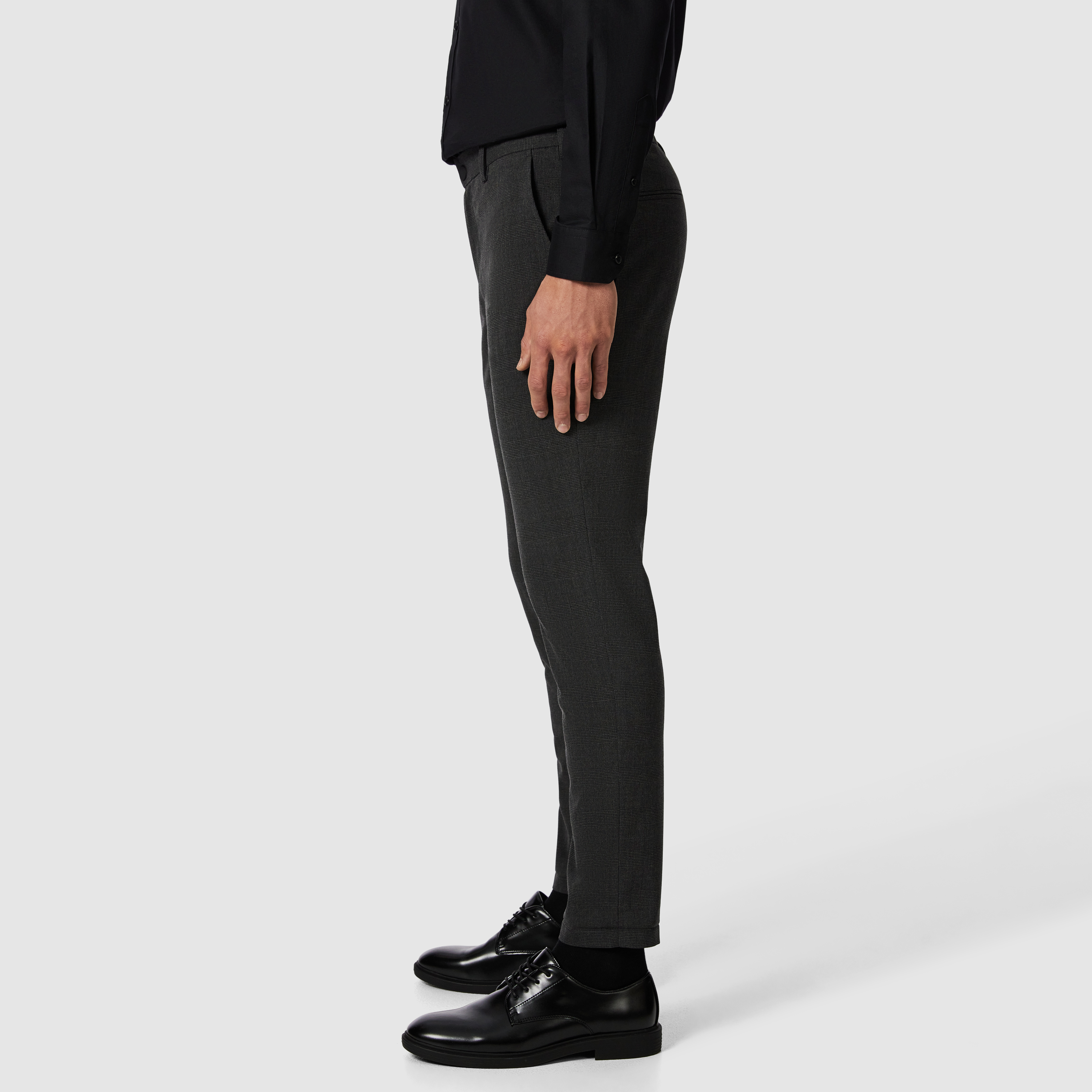 Corby Skinny Check Stretch Chino