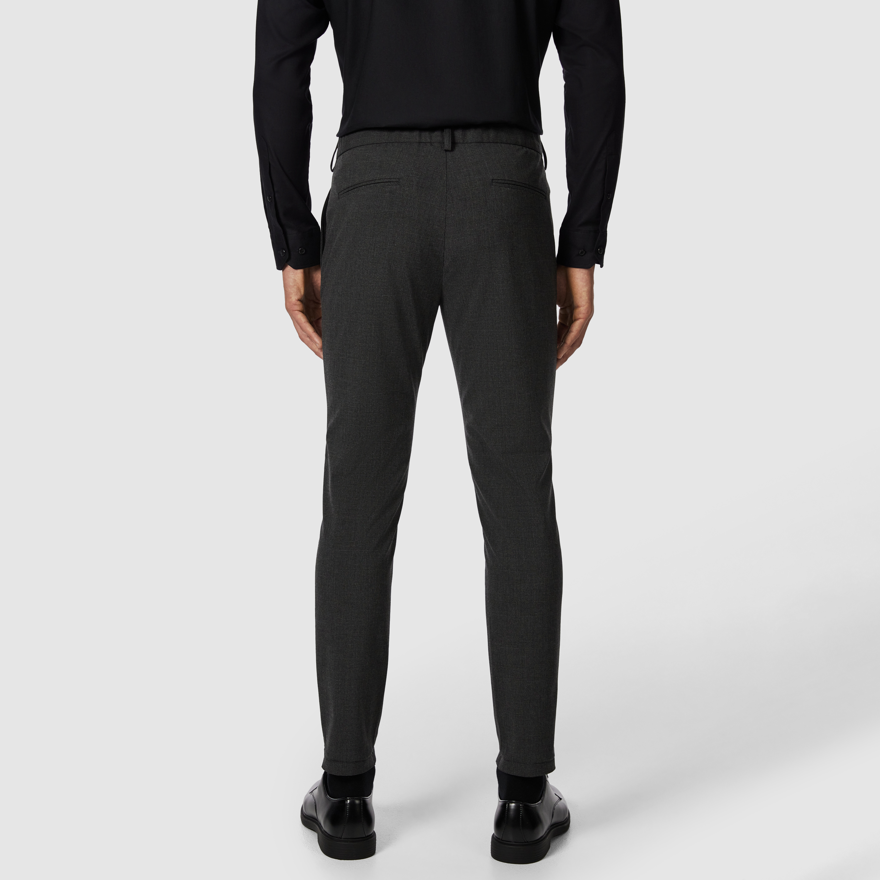 Corby Skinny Check Stretch Chino