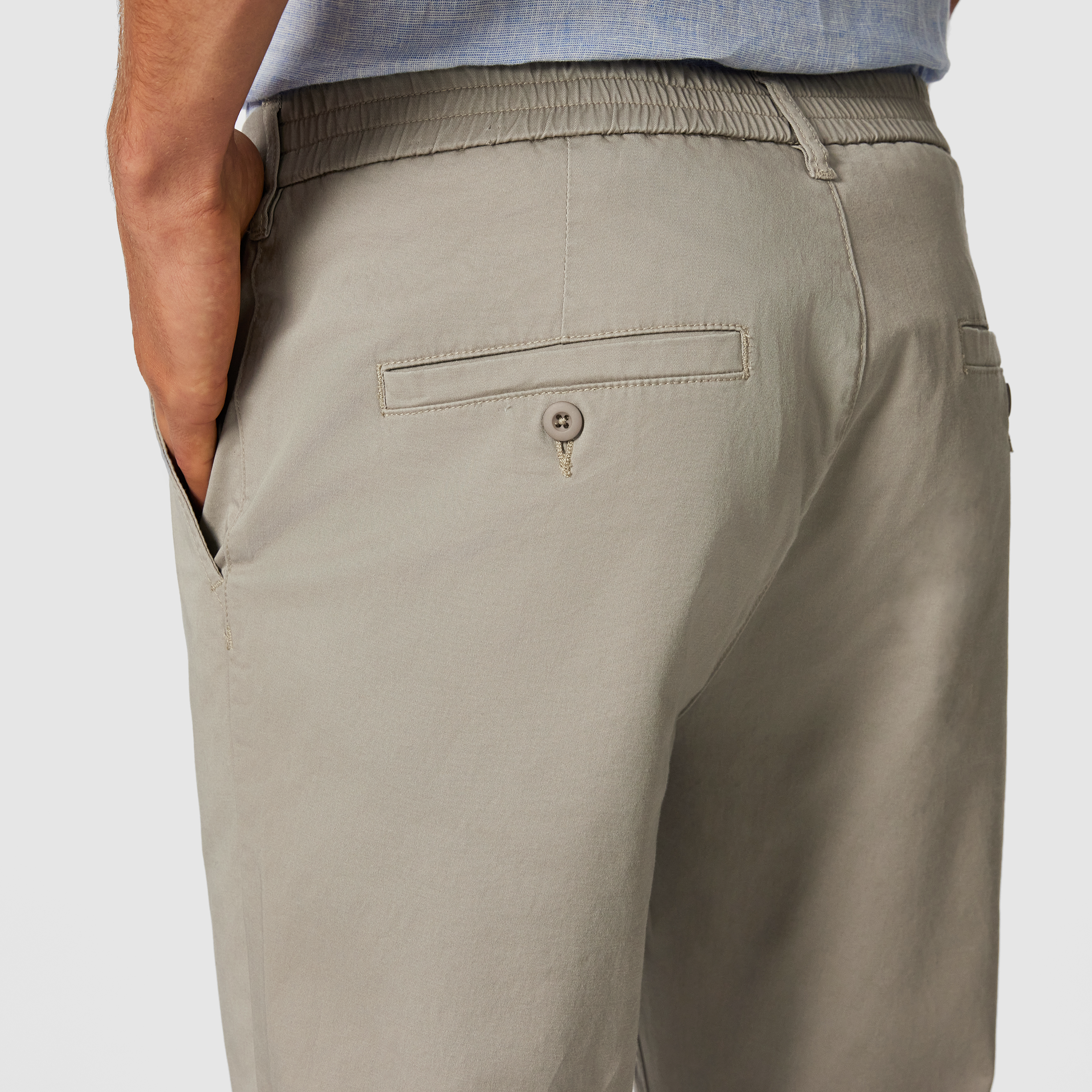 Light Brown Mansfield Straight Stretch Chino