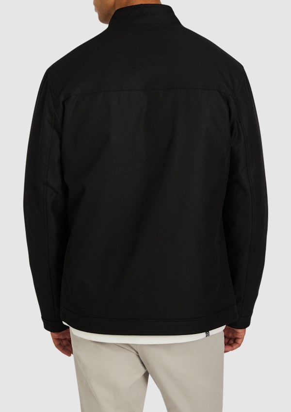 Black Patrol Zip Thru Jacket