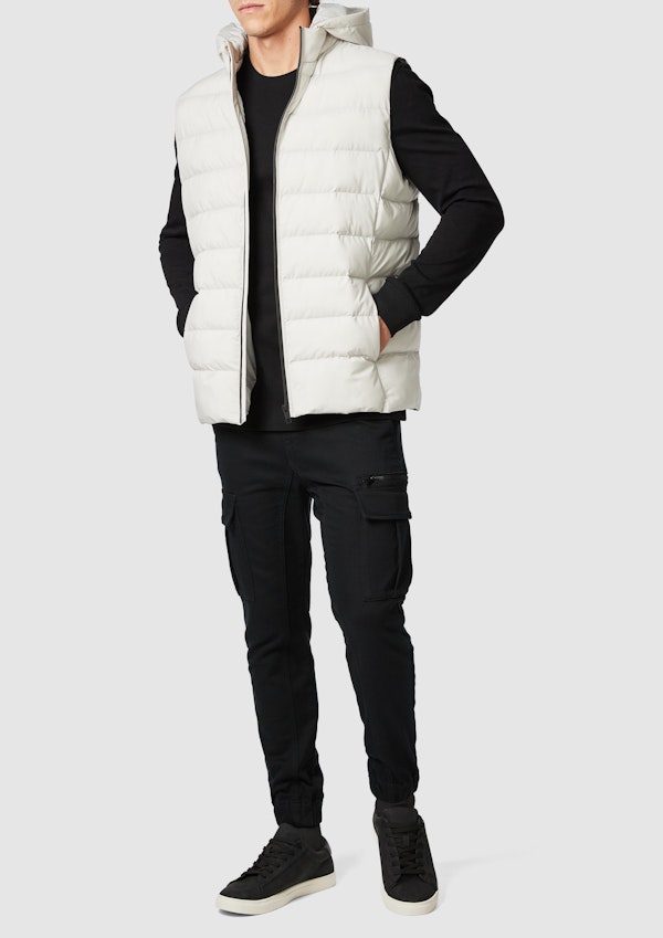 The Hero Puffer Vest Look