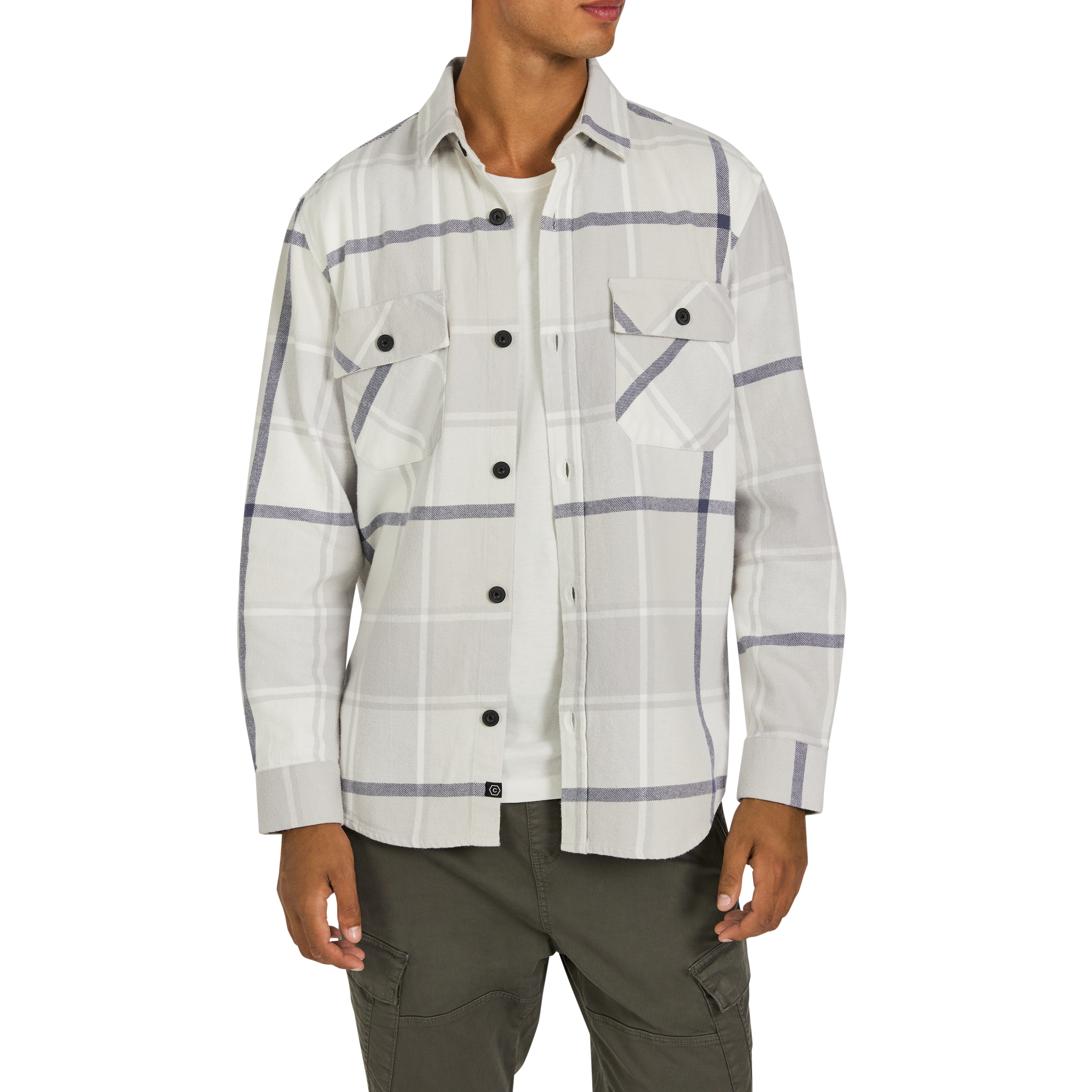 シャツ IONSEOUL Like Check Overshirt Oversize check overshirt - Multi check – KnowledgeCotton