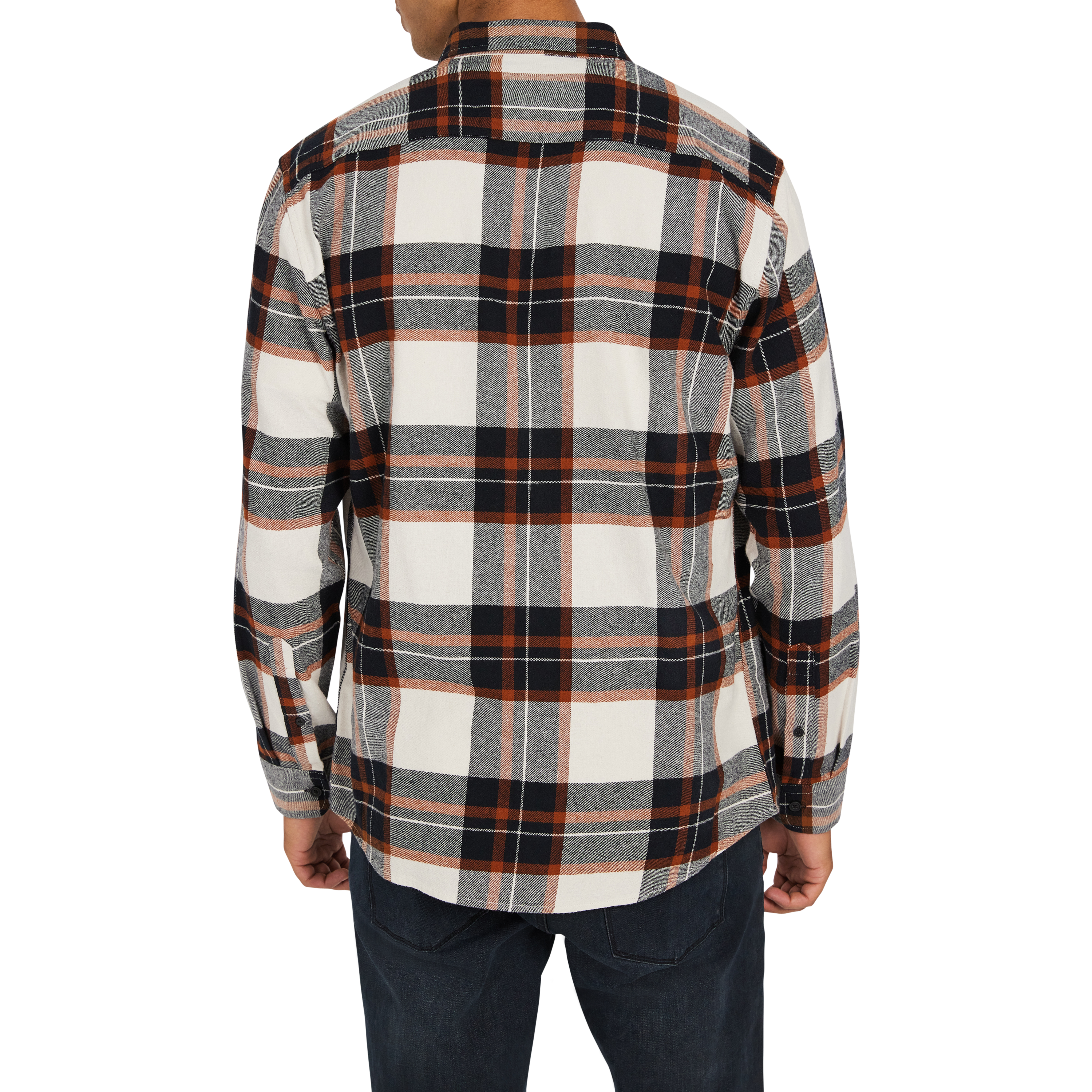 Sand Impact Check Classic Casual Shirt