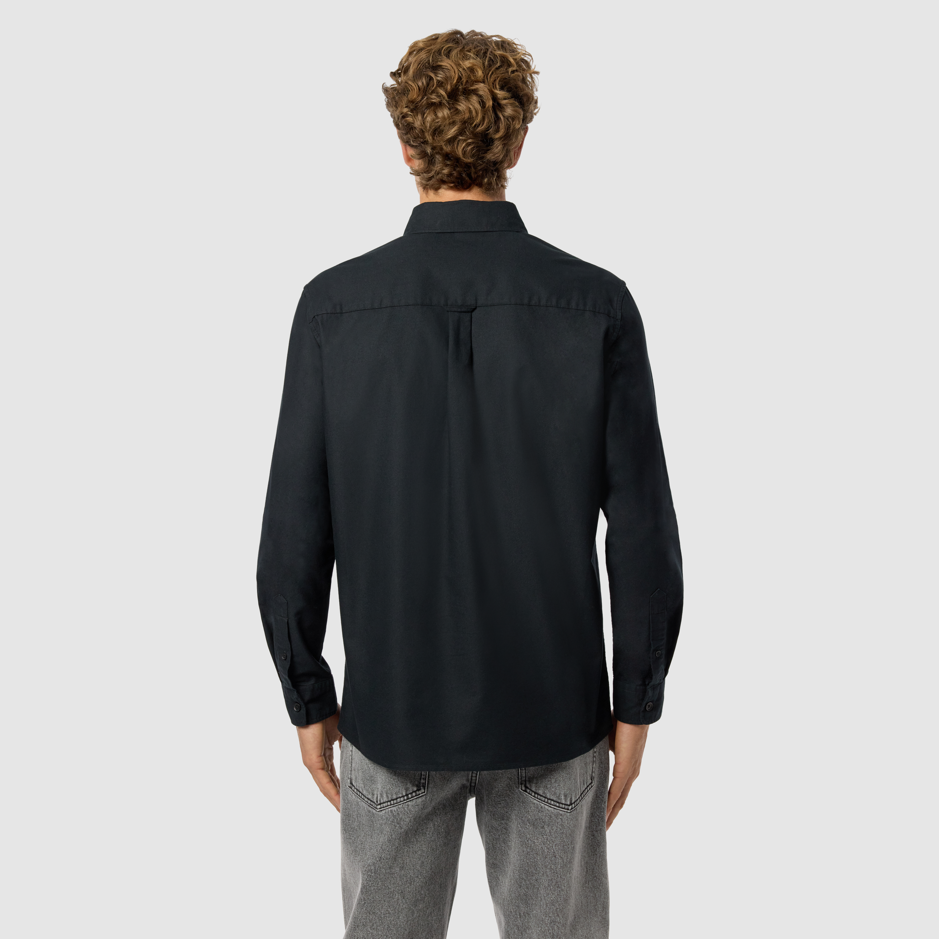 Black Chapman Classic Stretch Oxford Shirt