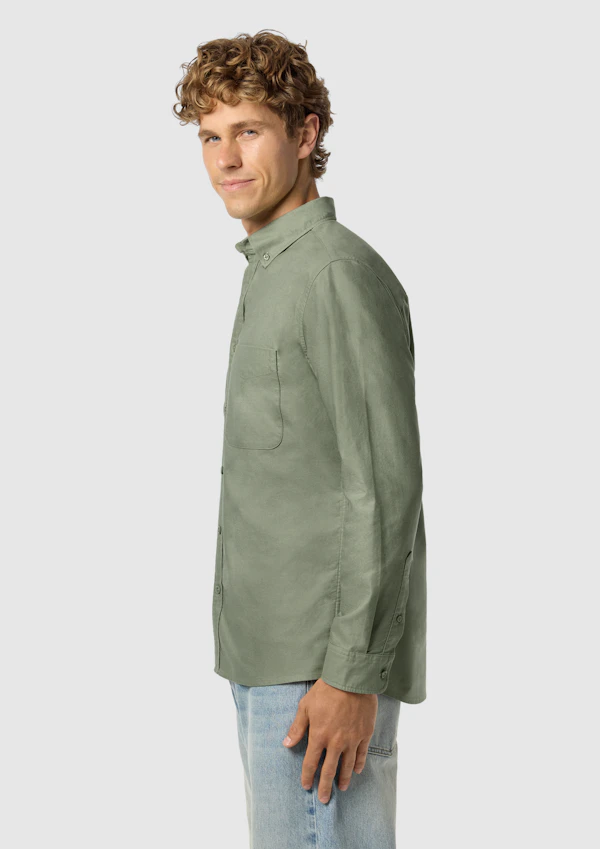 Green Chapman Classic Stretch Oxford Shirt