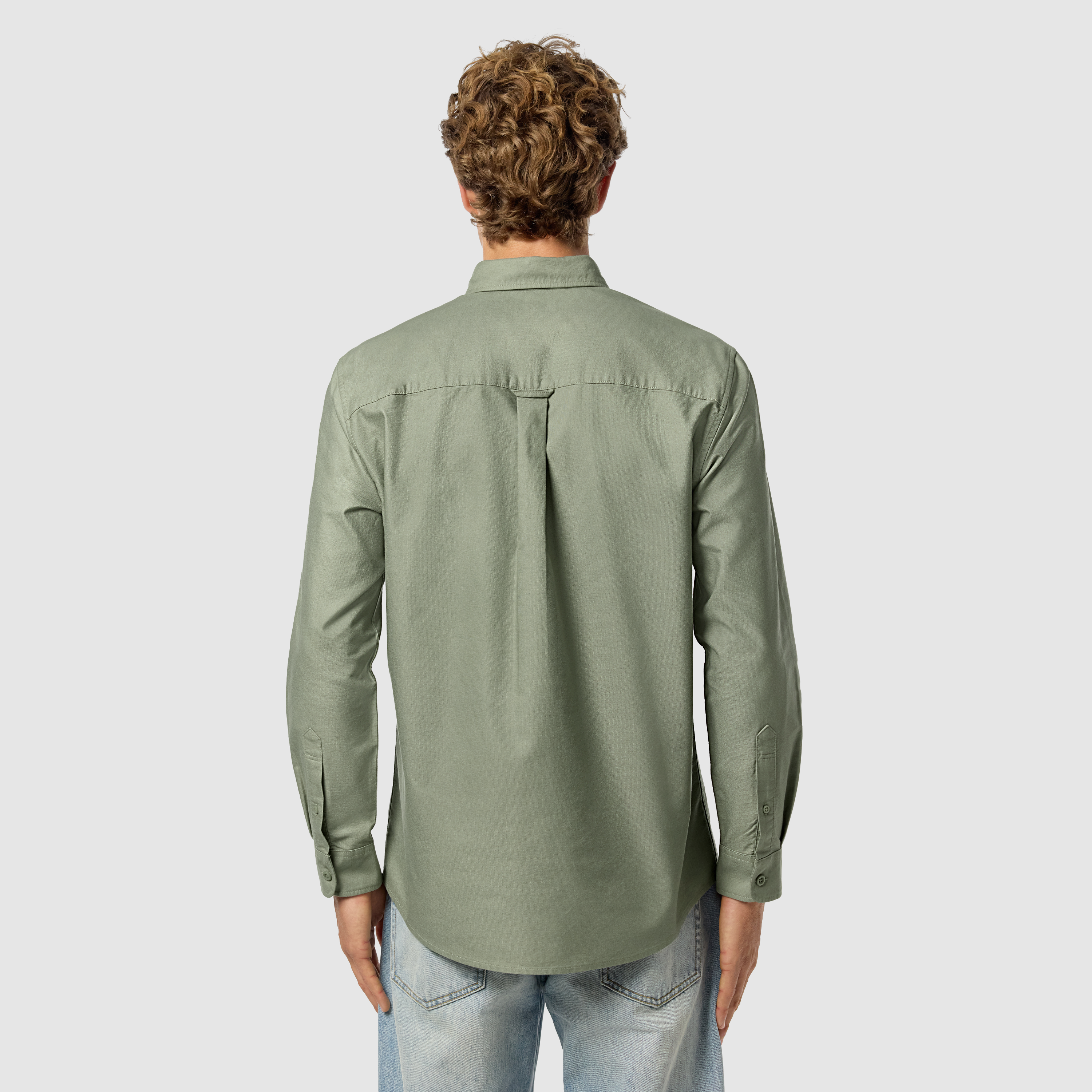 Green Chapman Classic Stretch Oxford Shirt