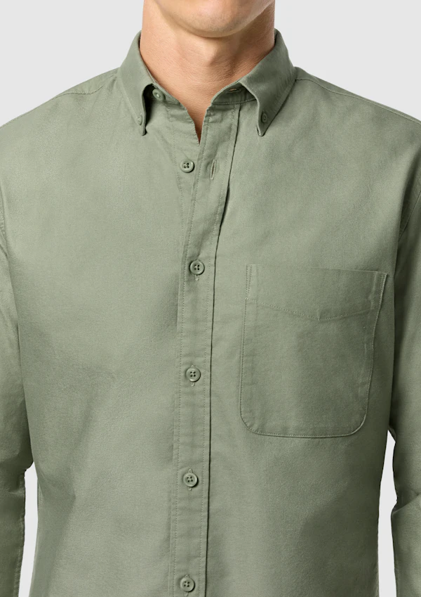 Green Chapman Classic Stretch Oxford Shirt