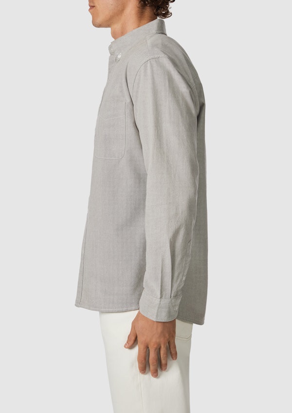 Light Brown Chapman Classic Stretch Oxford Shirt