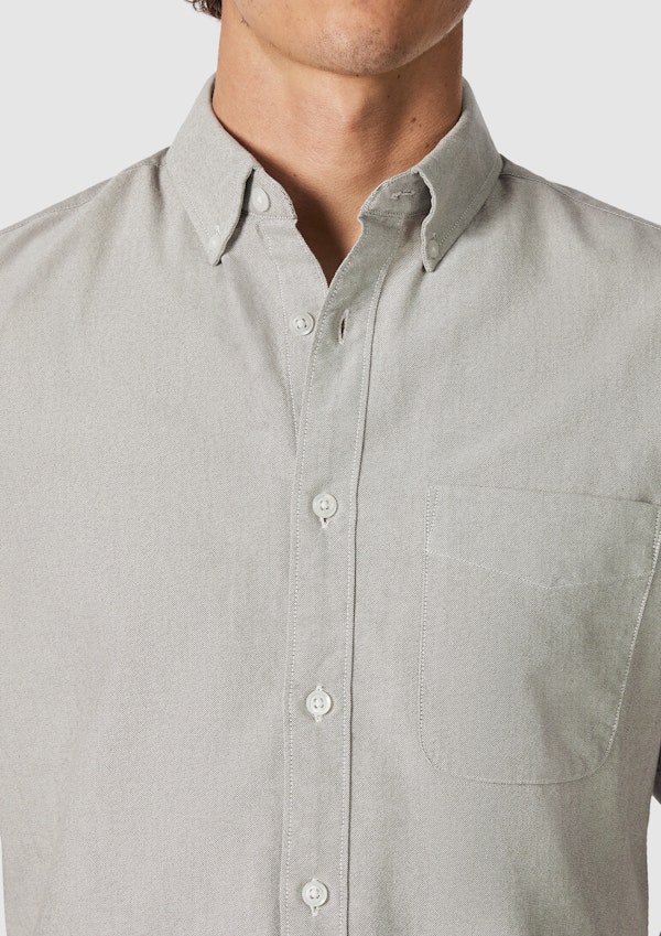 Light Brown Chapman Classic Stretch Oxford Shirt