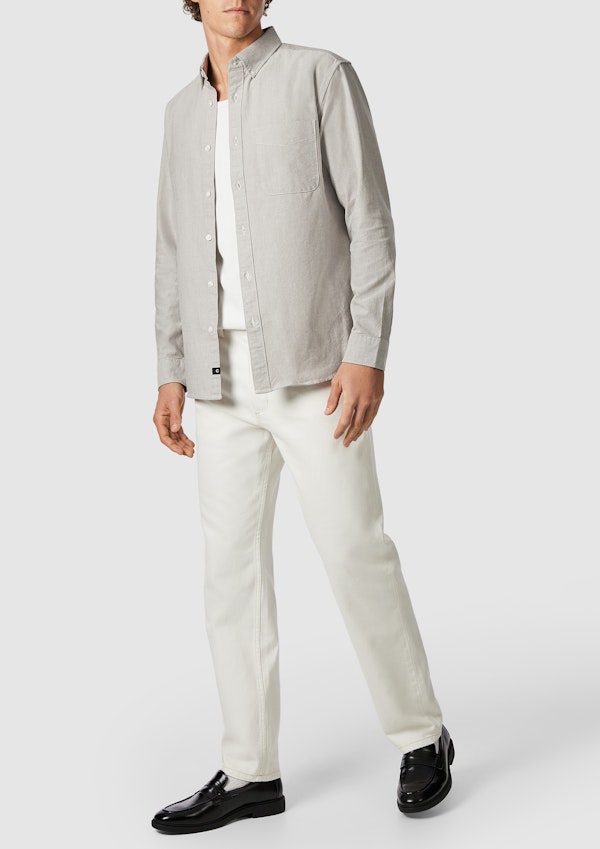 Light Brown Chapman Classic Stretch Oxford Shirt