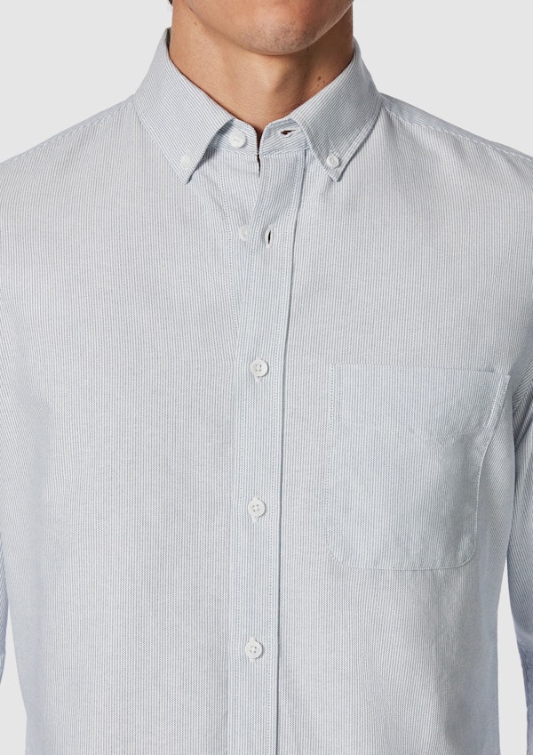 Blue Chapman Stripe Casual Shirt