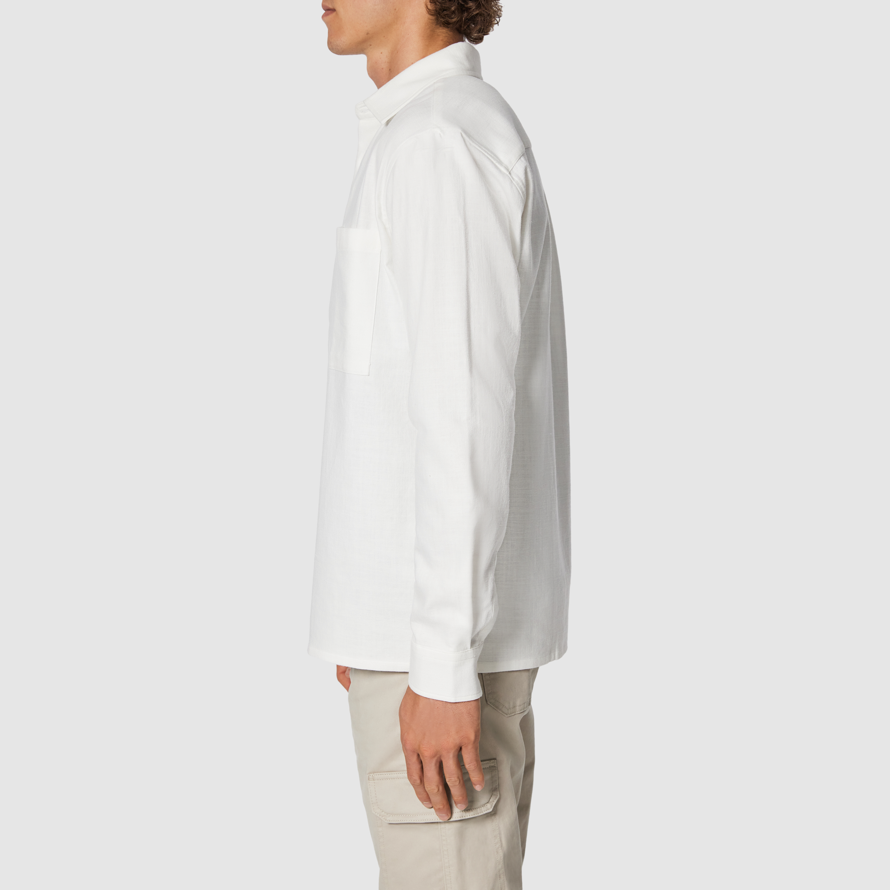 Off White Jake Textured Overshirt