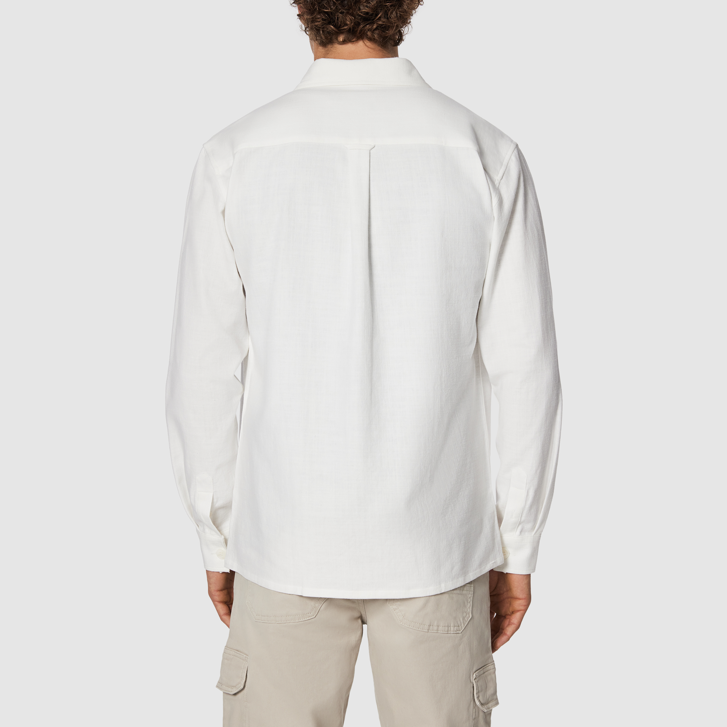 Off White Jake Textured Overshirt