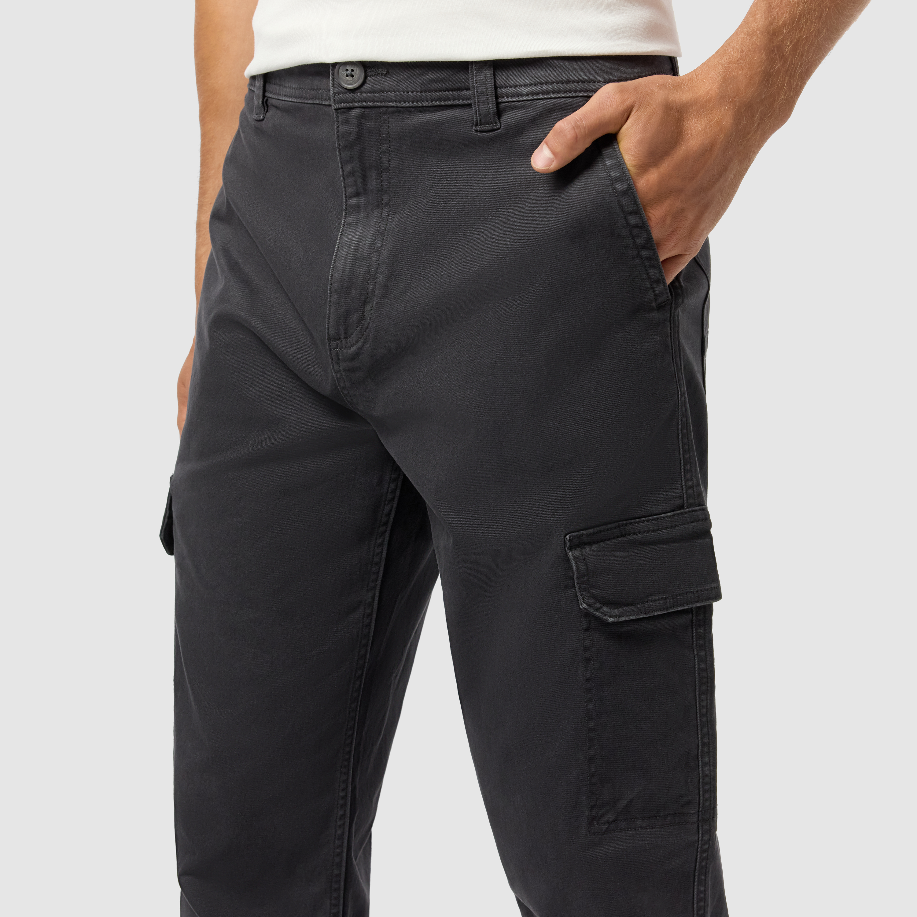 Charcoal Reaves Cargo Pant