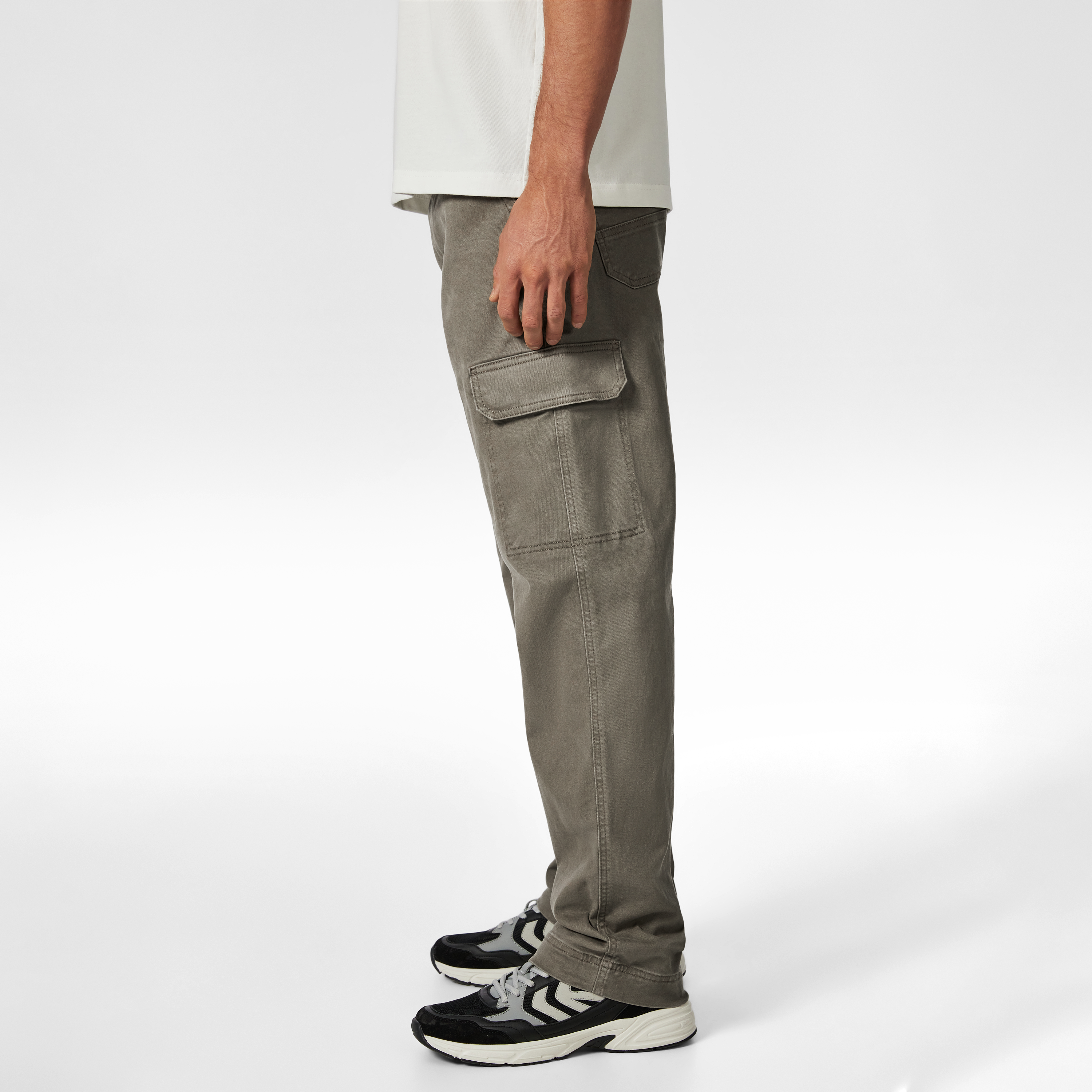Green Reaves Cargo Pant
