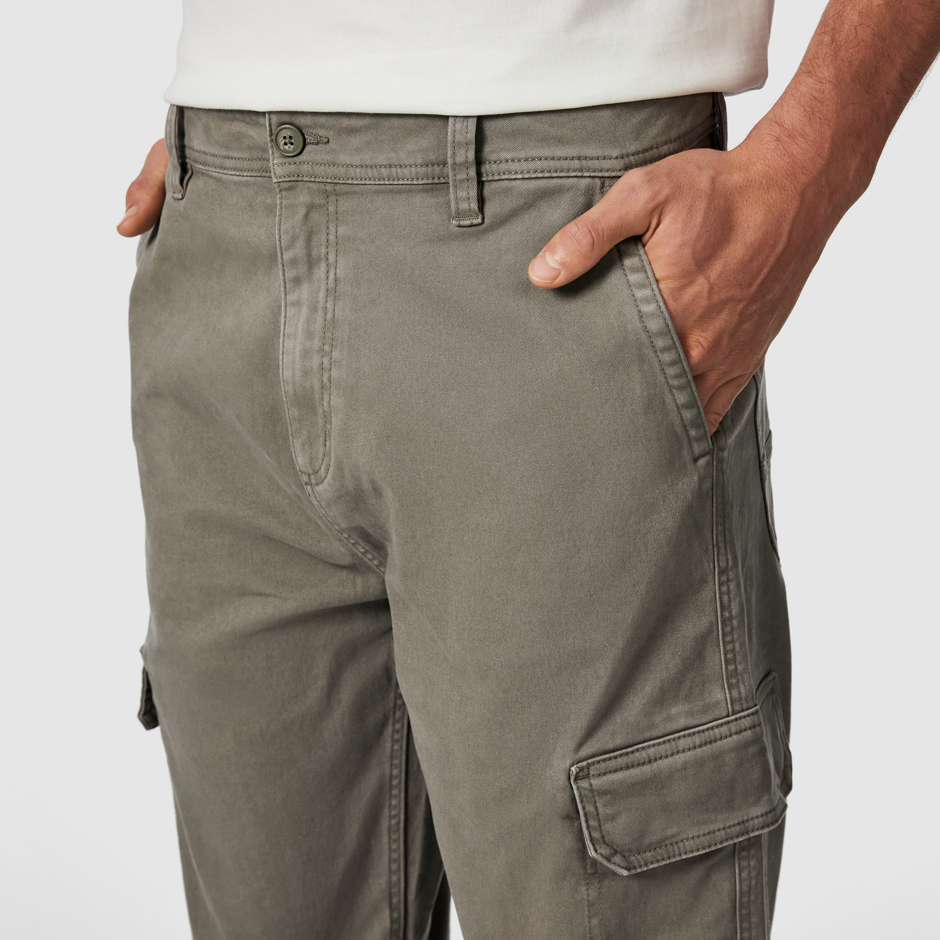 Green Reaves Cargo Pant