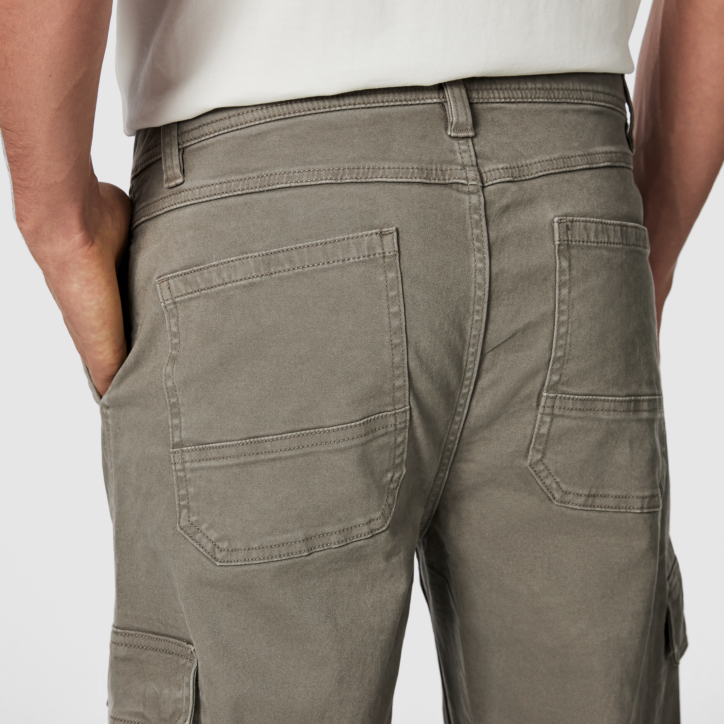 Green Reaves Cargo Pant