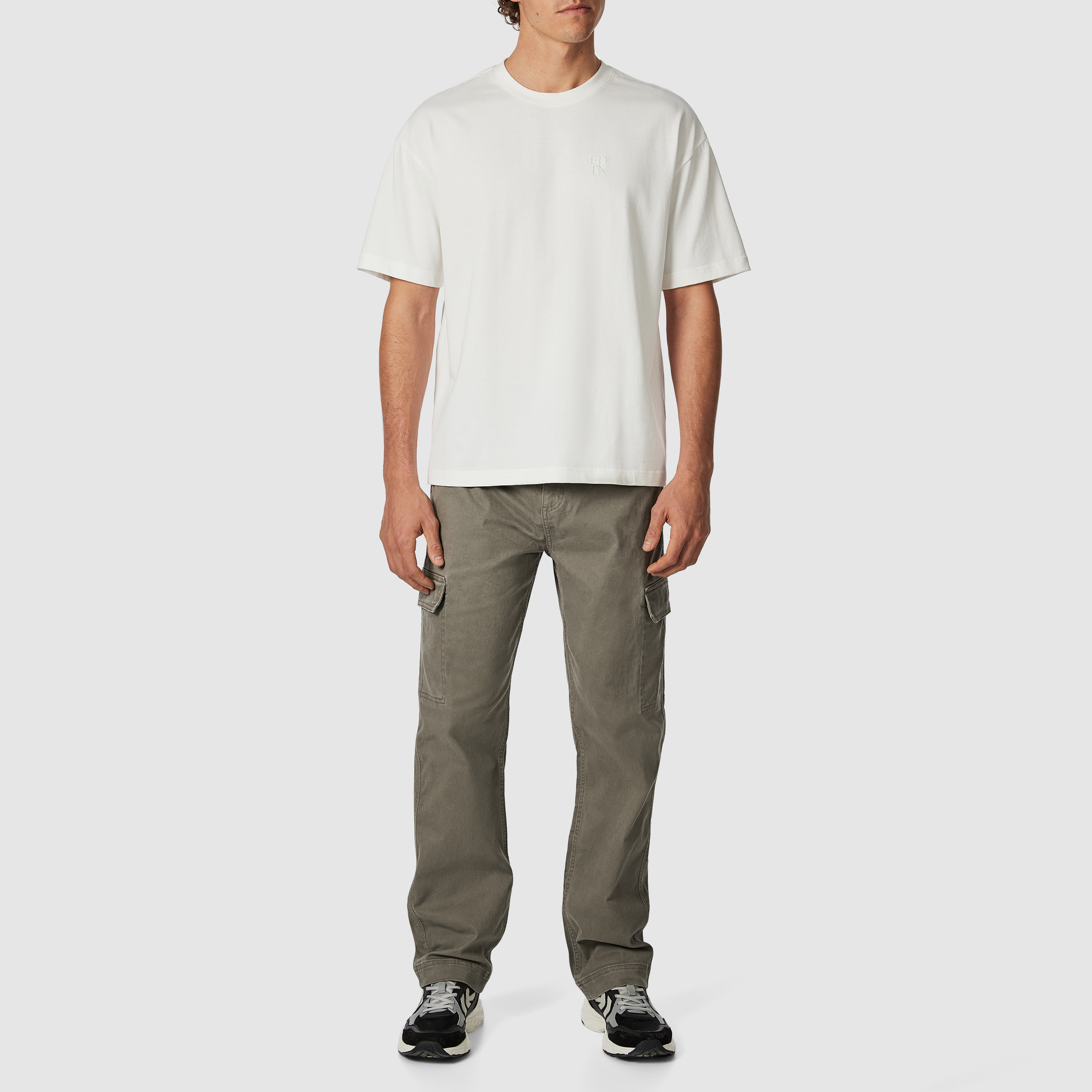 Green Reaves Cargo Pant