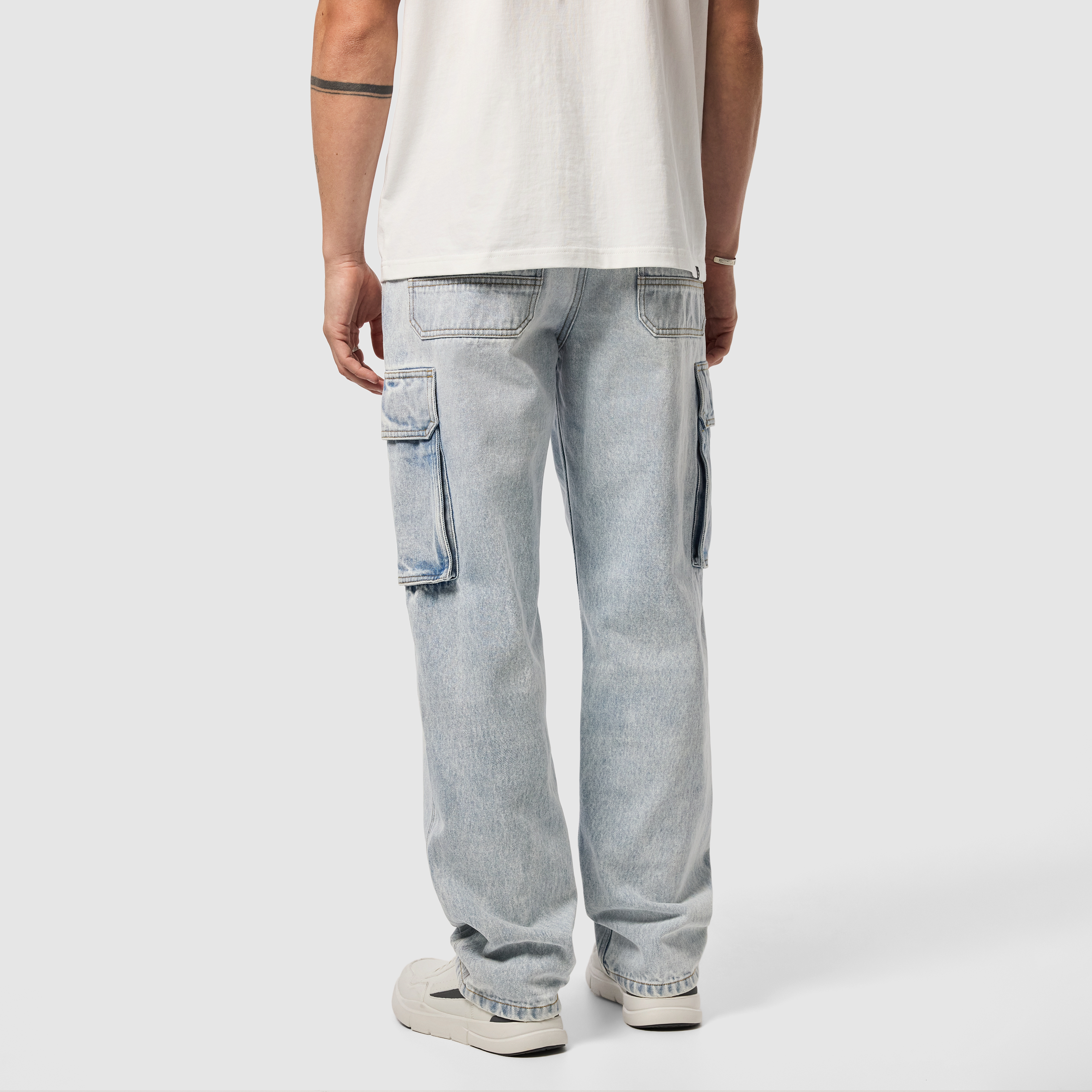 Denim Gabe Relaxed Denim Cargo Pant