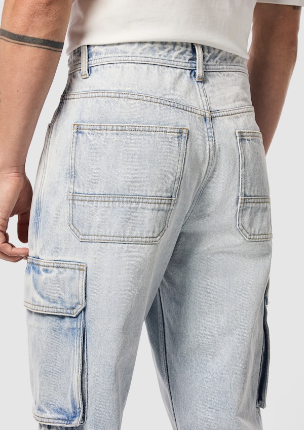 Denim Gabe Relaxed Denim Cargo Pant