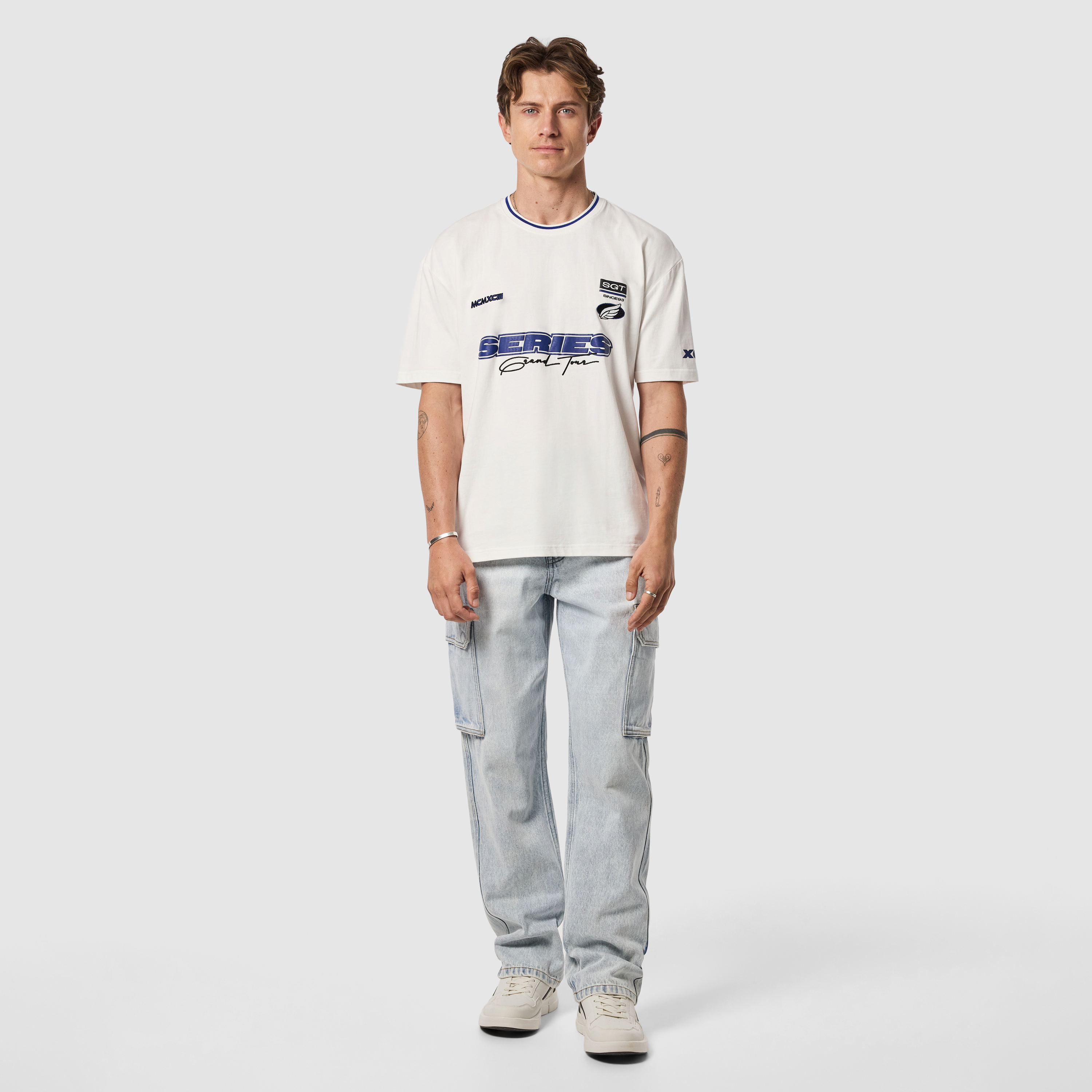 Denim Gabe Relaxed Denim Cargo Pant
