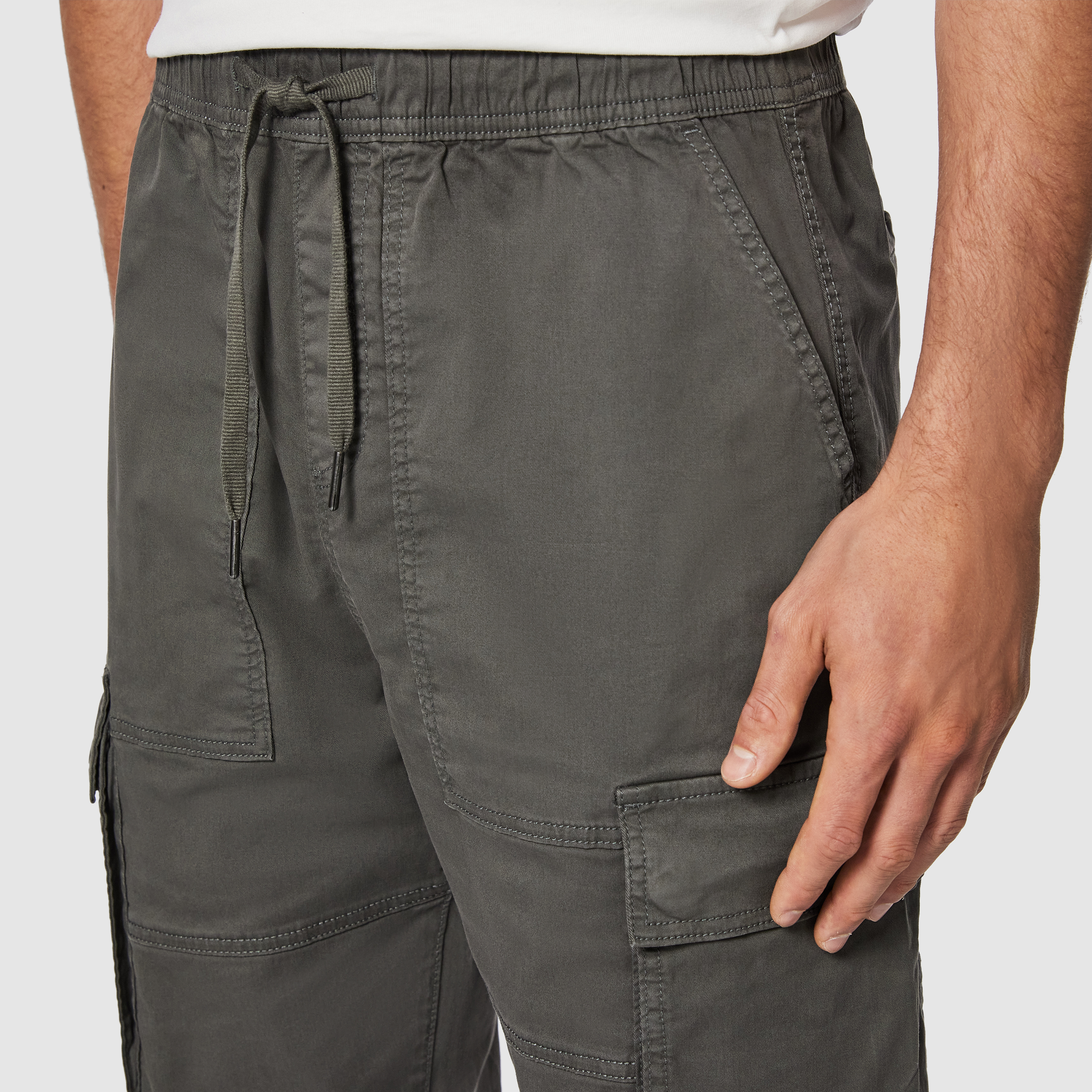 Military Green Shay Baggy Cargo Pant