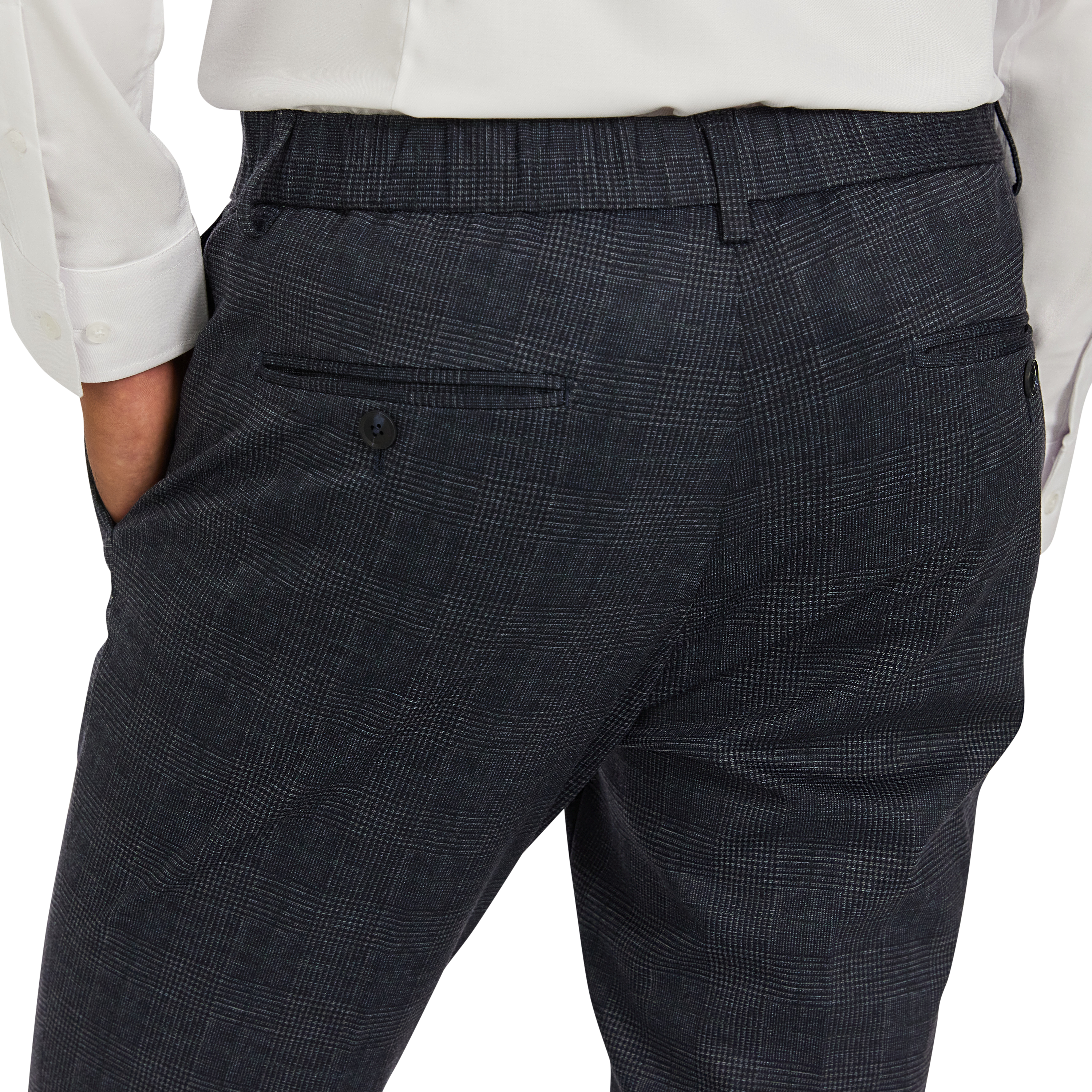 Redmond Skinny Elastic Waist Dress Pant