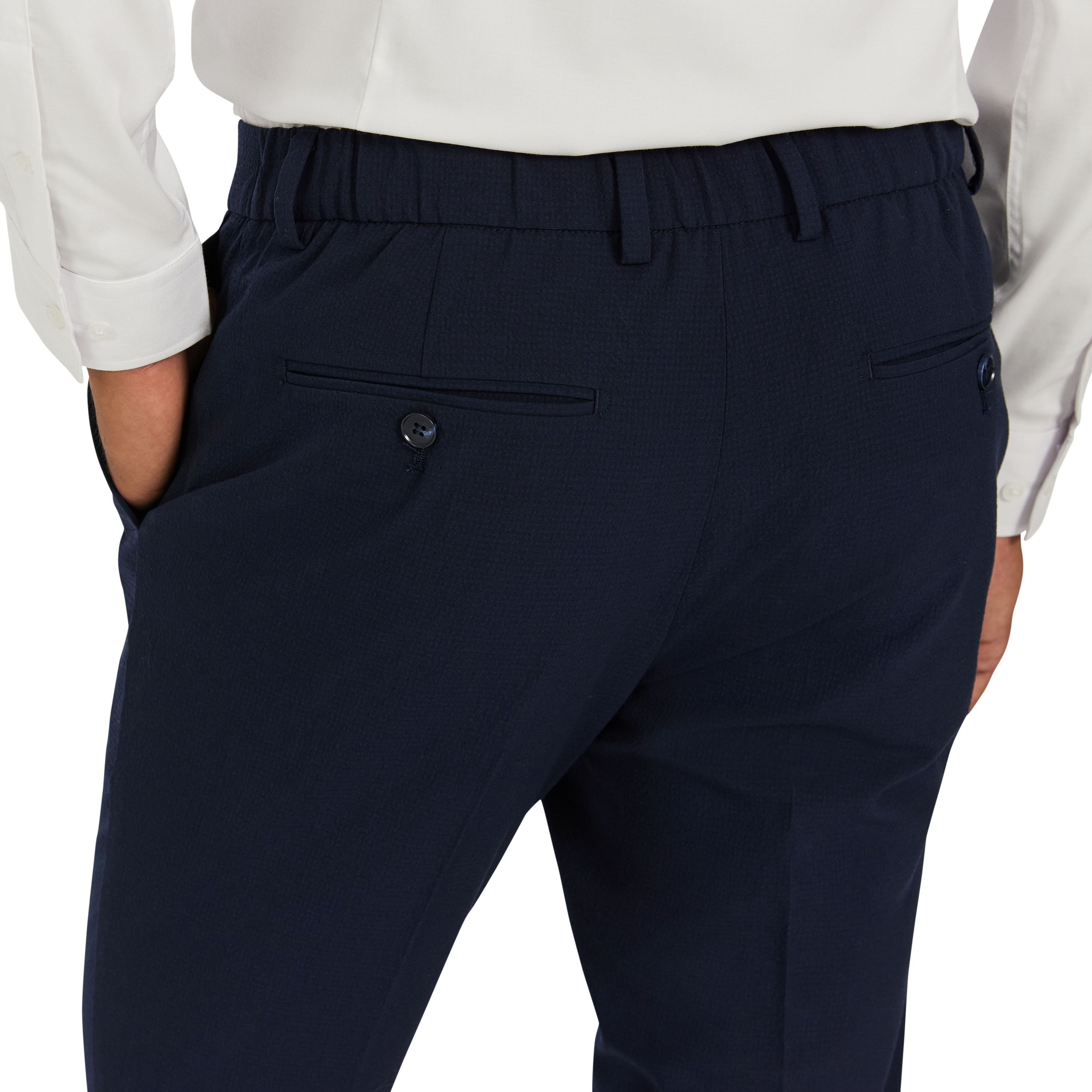 Navy Brooklyn Slim Dress Bottom