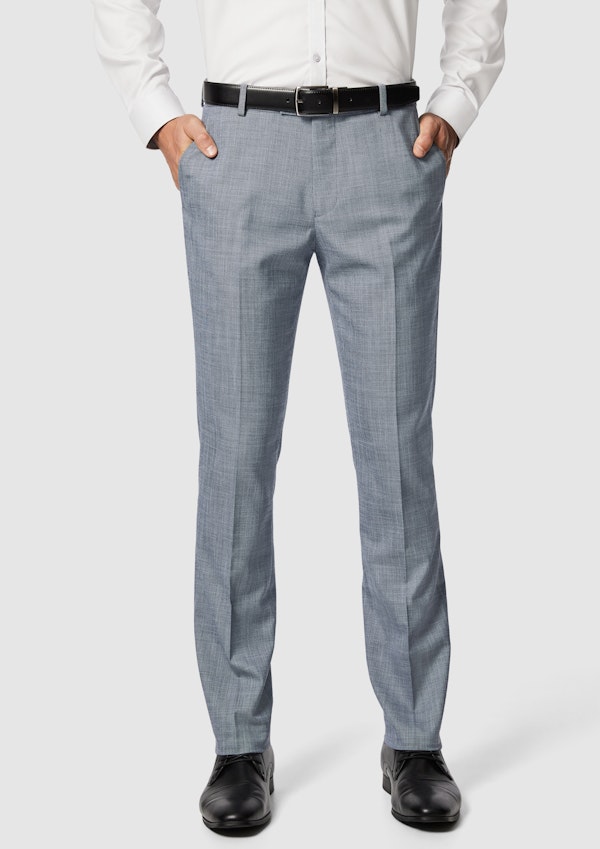 New Blue Porter Slim Stretch Suit