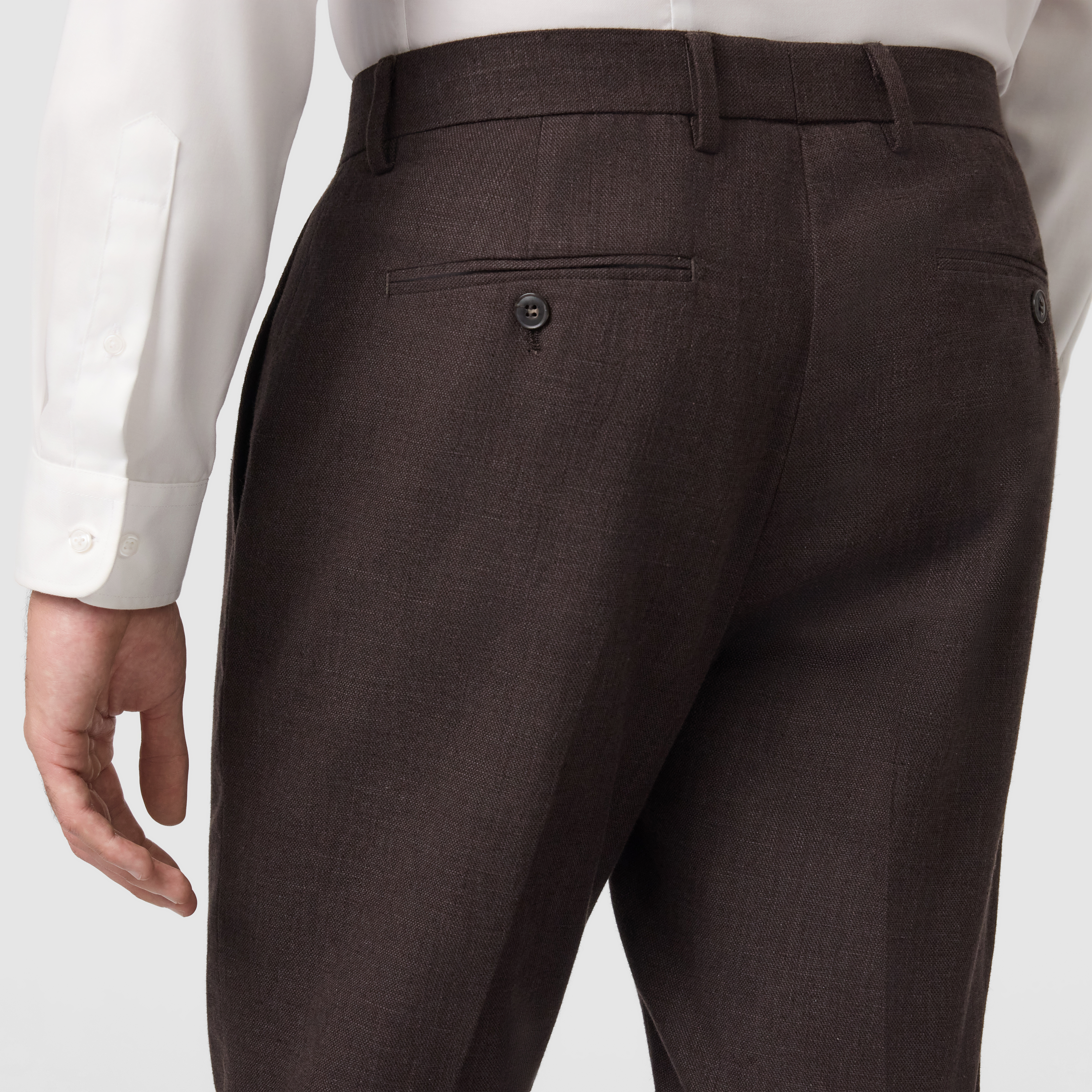 Chocolate Harper Slim Dress Pant