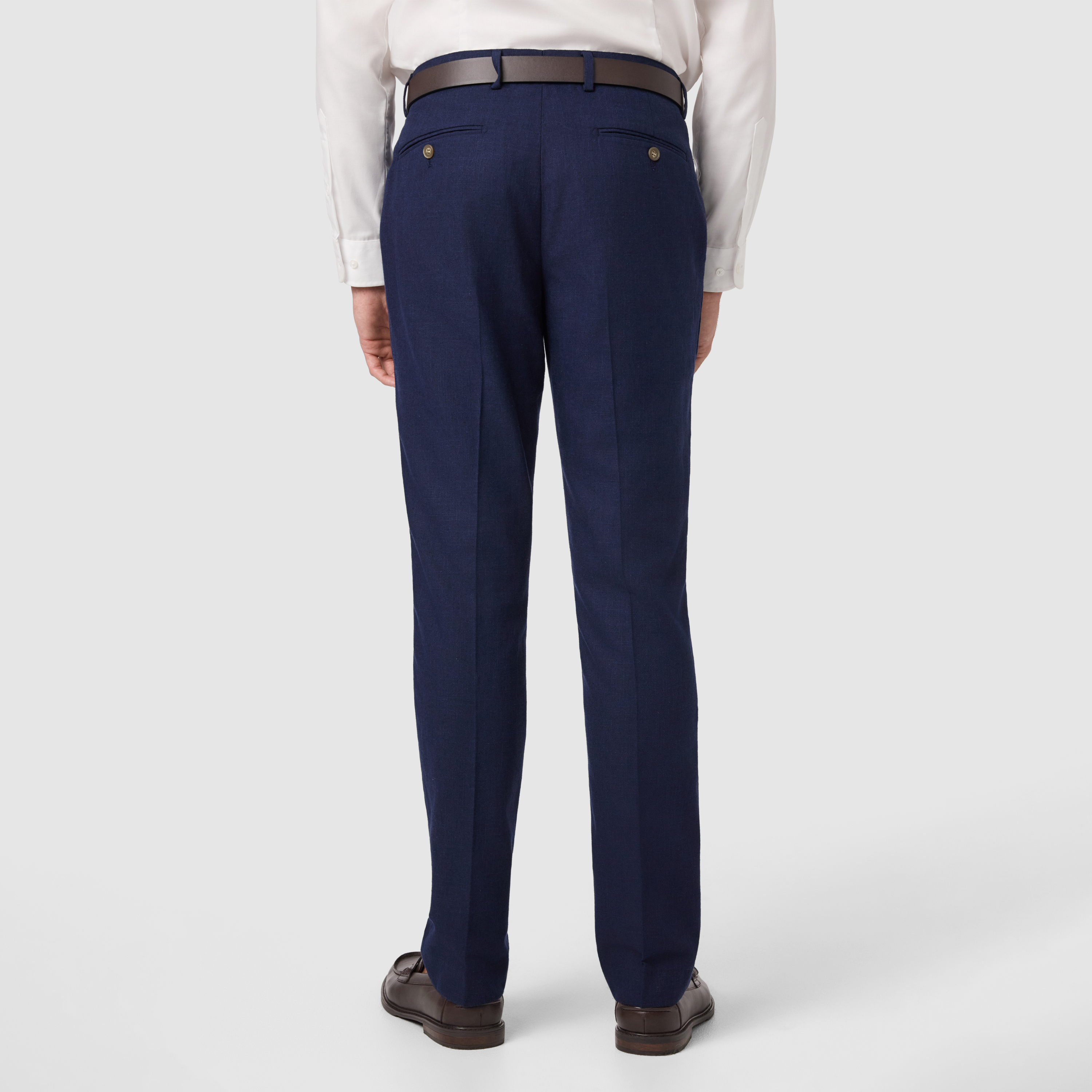 Navy Harper Slim Dress Pant