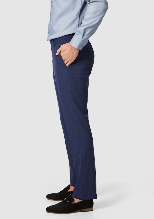 Blue Theo Slim Stretch Dress Pant