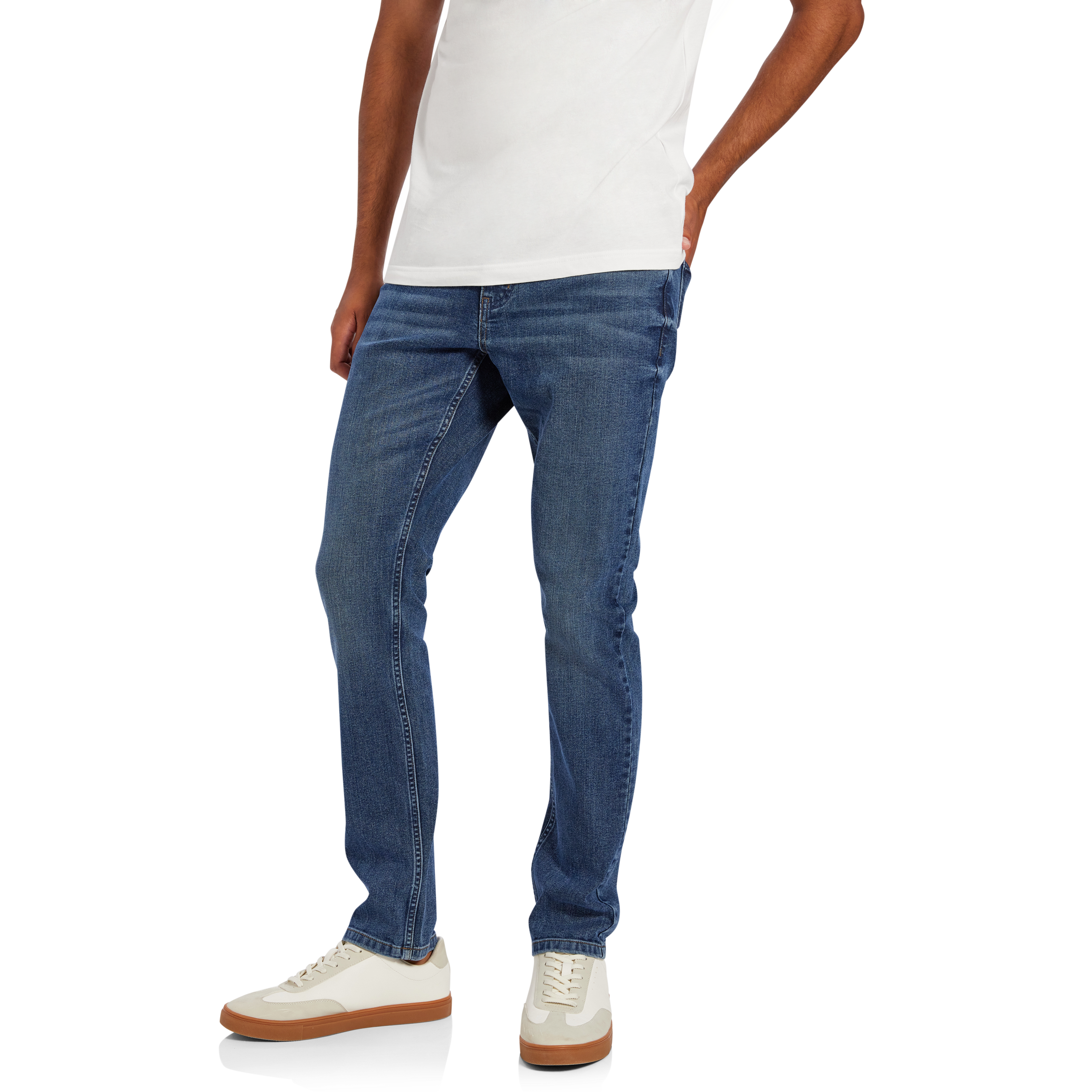 Mid Denim Galaxy Slim Stretch Jean